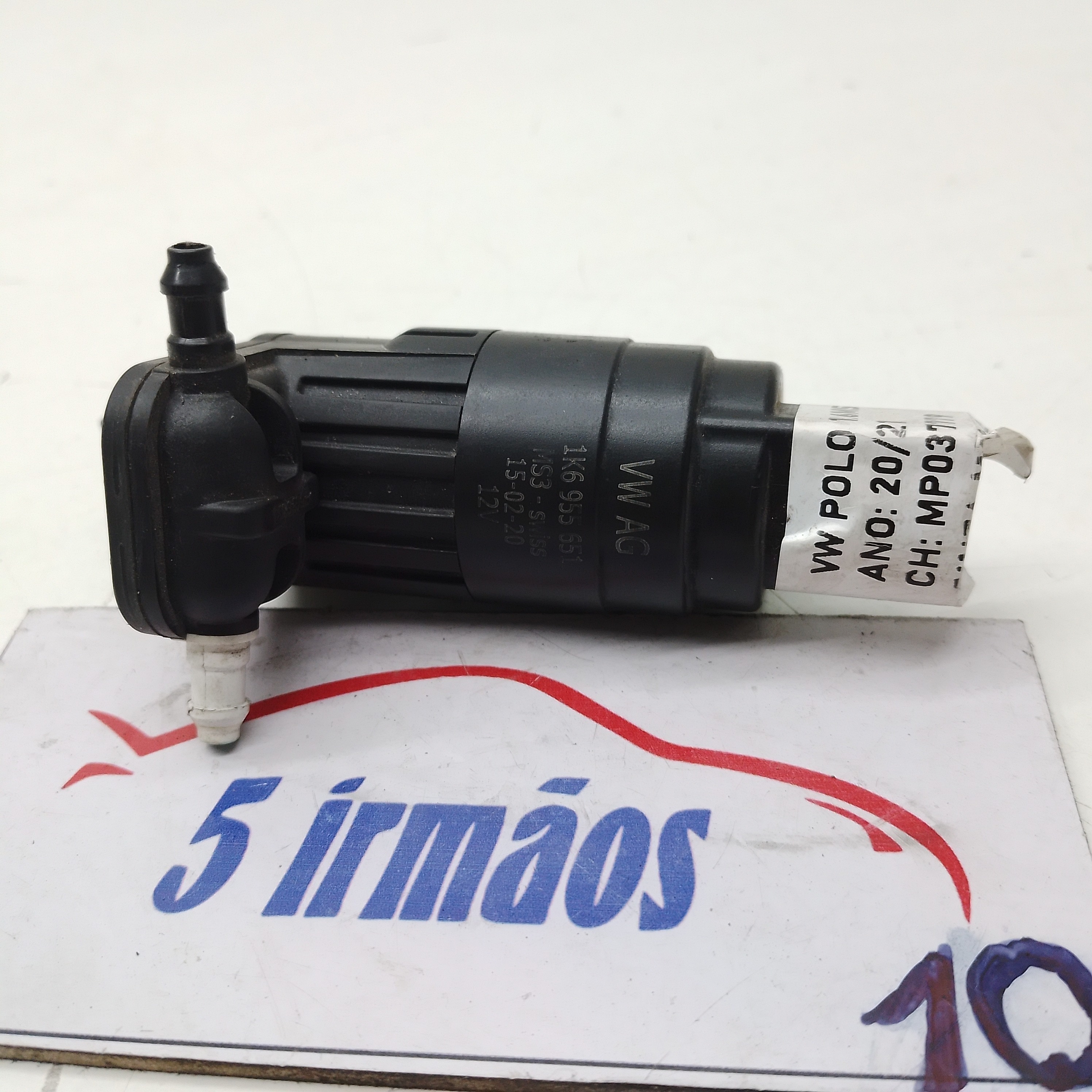 Motor Esguicho Limpador Parabrisa Vw Polo Msi 1.6 2020