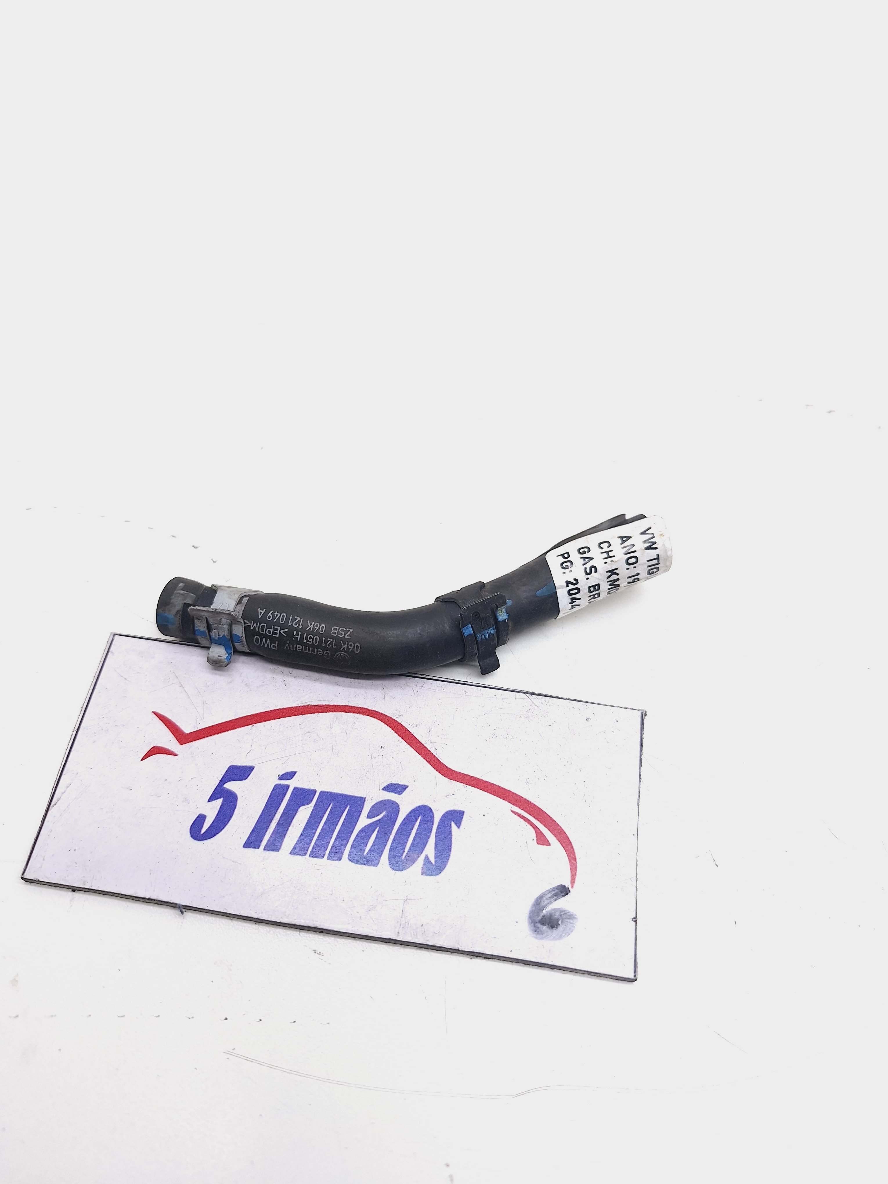 Mangueira Flange Água Vw Tiguan Tsi 2.0 2019 Nº06k121051h Preto