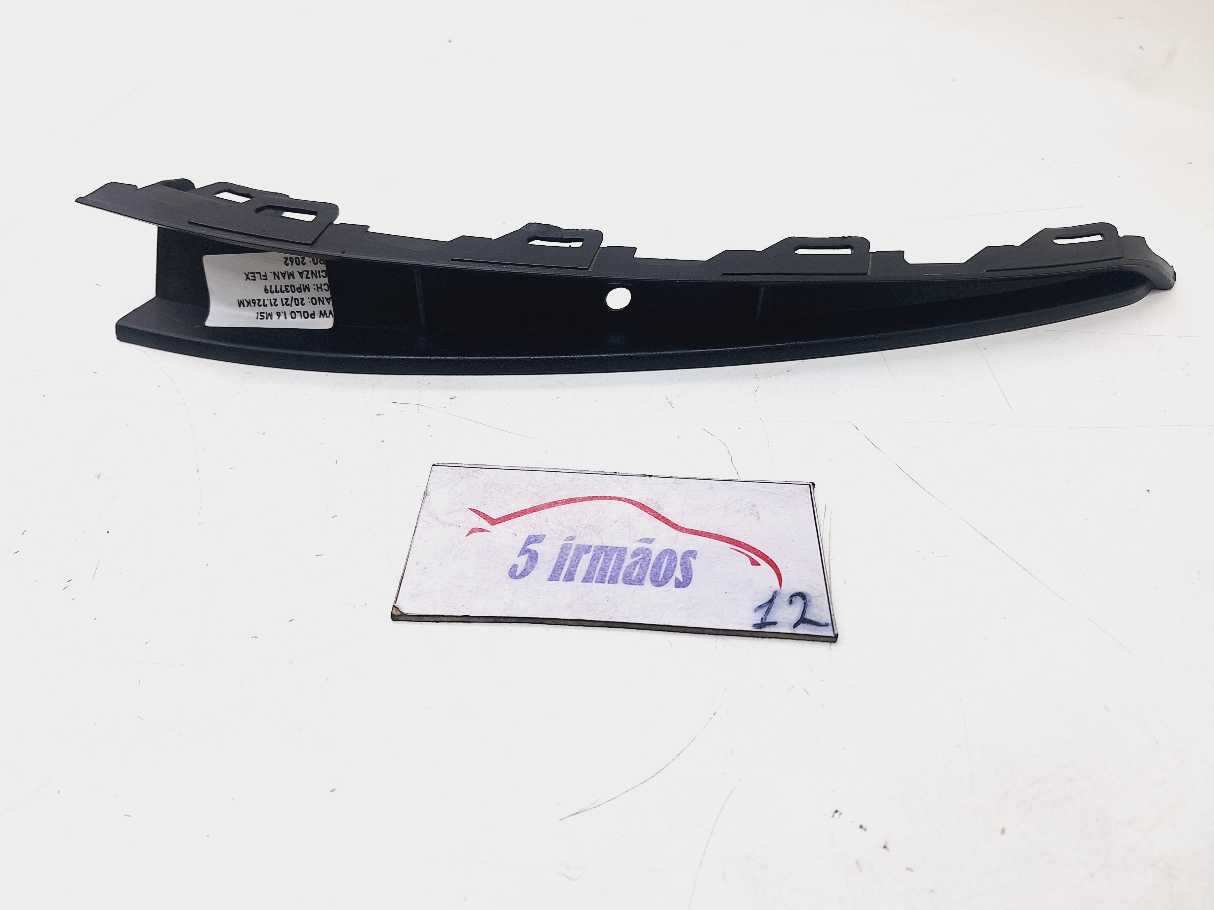 Acabamento Dianteiro Direito Parachoque Vw Polo 1.6 2021