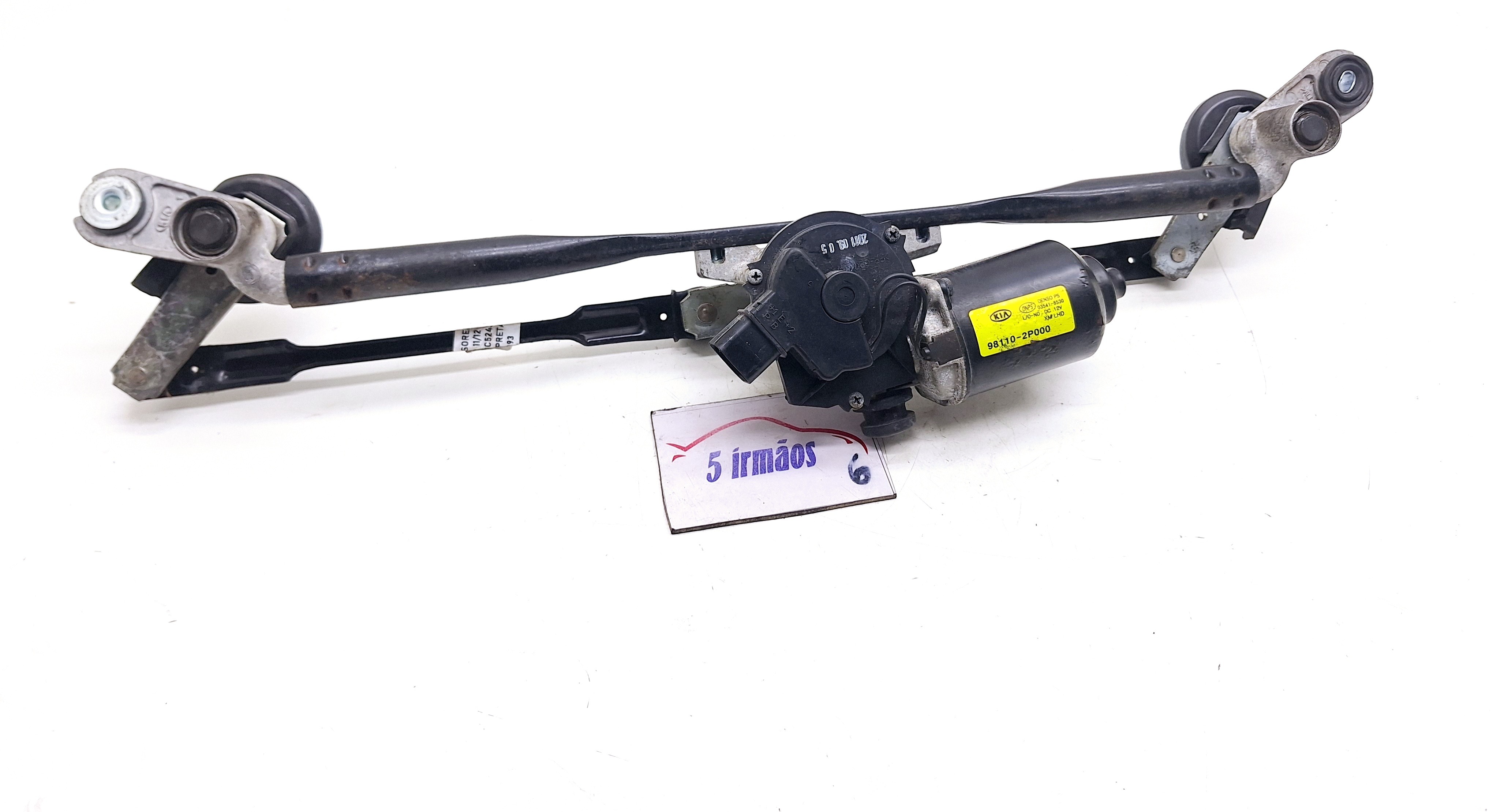 Motor Limpador Parabrisa Kia Sorento 2.4 2012 N981102p000