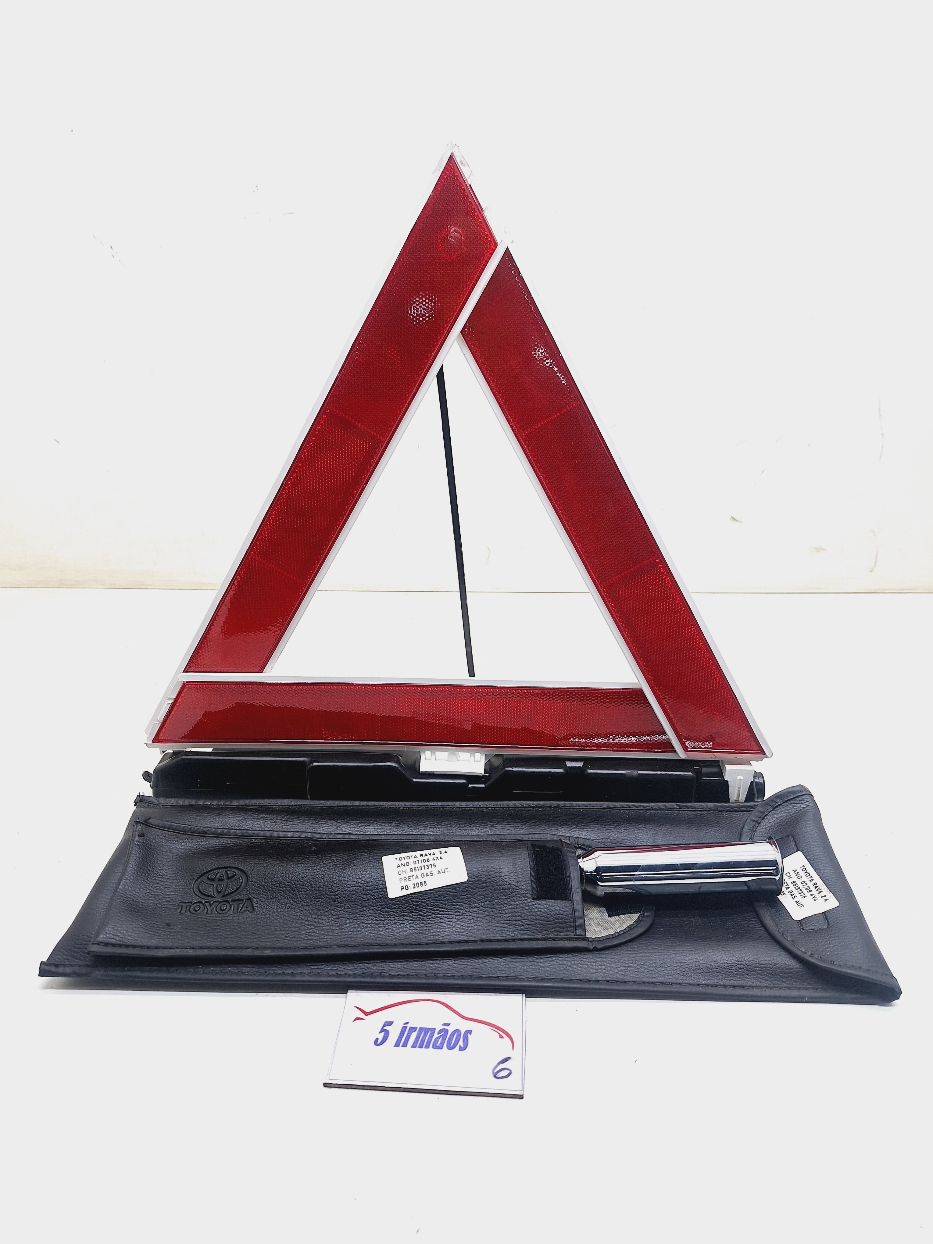 Triângulo Segurança Sinalização Toyota Rav4 2.4 2007/2008