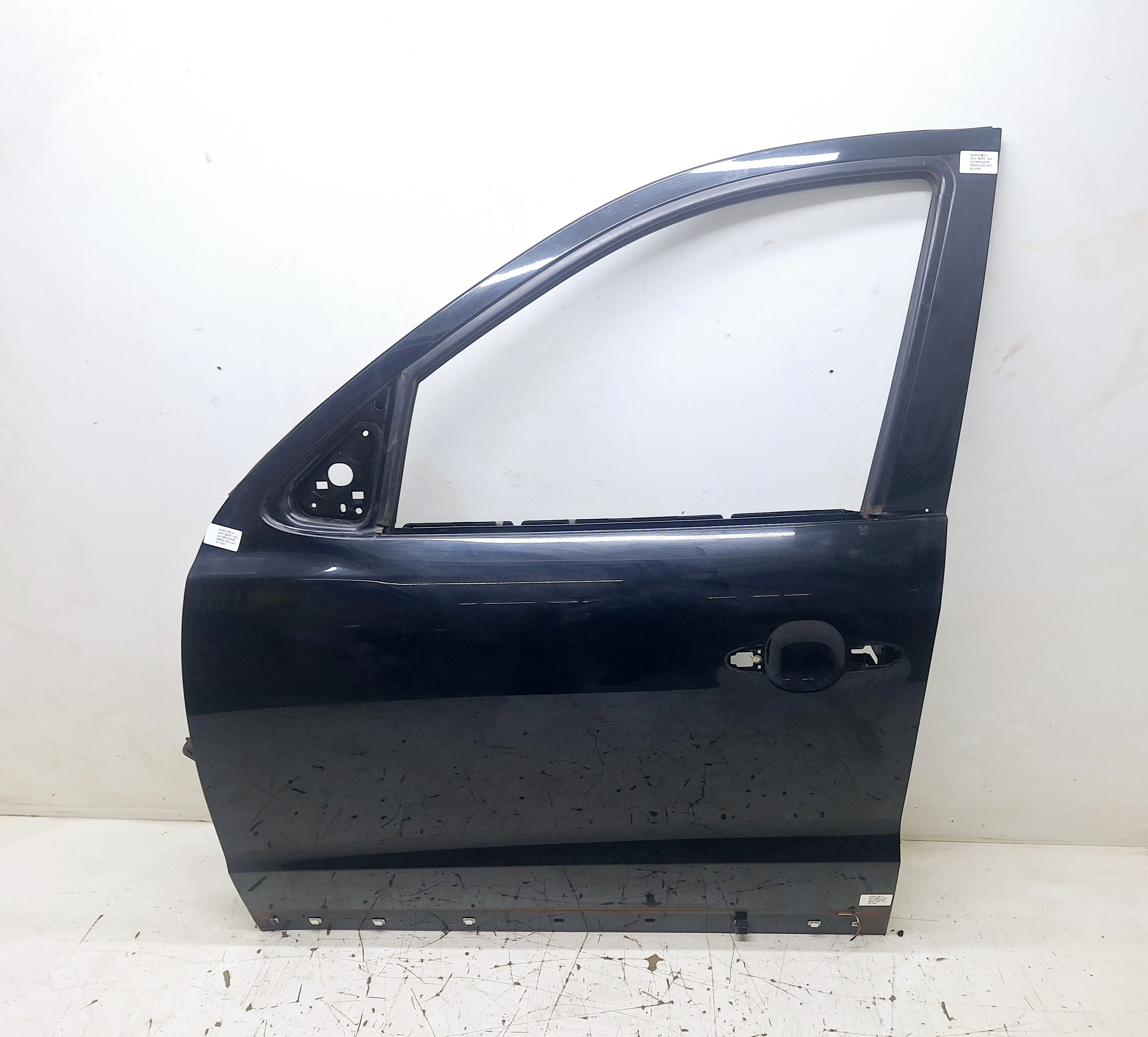 Porta Dianteira Esquerda Hyundai Santa Fé 2.7 2008/ 2009 Dianteira Esquerdo Preto