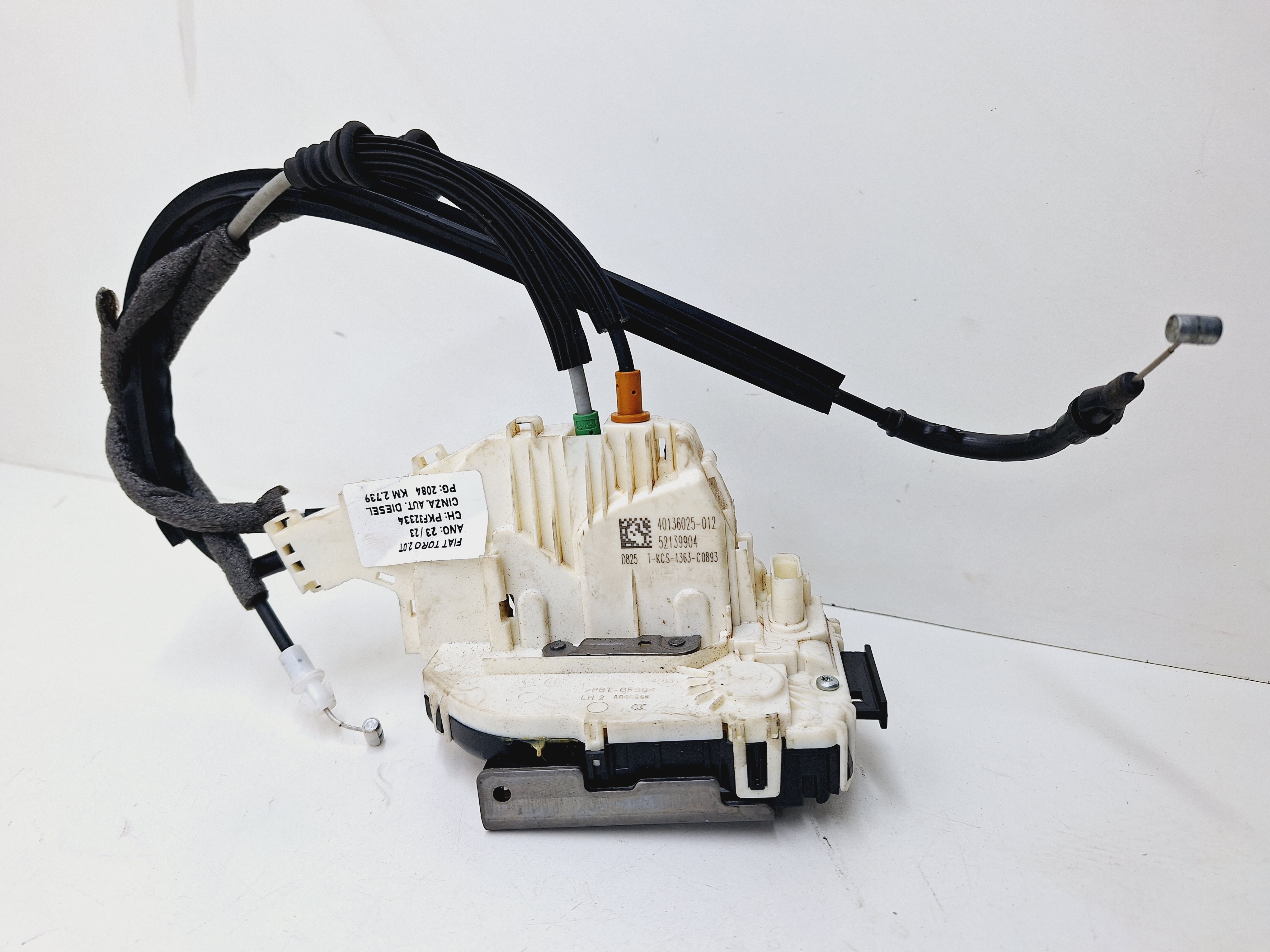 Fechadura Porta Traseira Esquerda Fiat Toro 2.0 2023