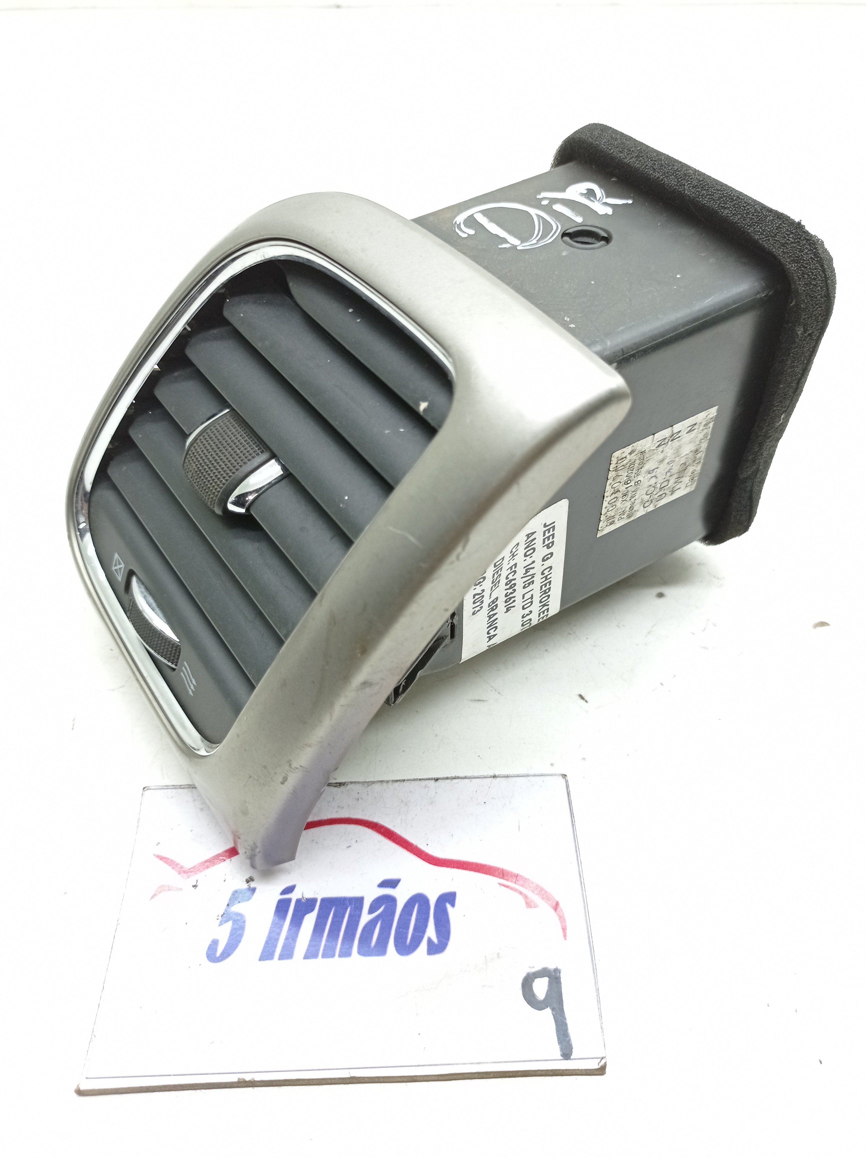 Difusor Ar Direito Jeep Grand Cherokee 3.0 2014 / 2015