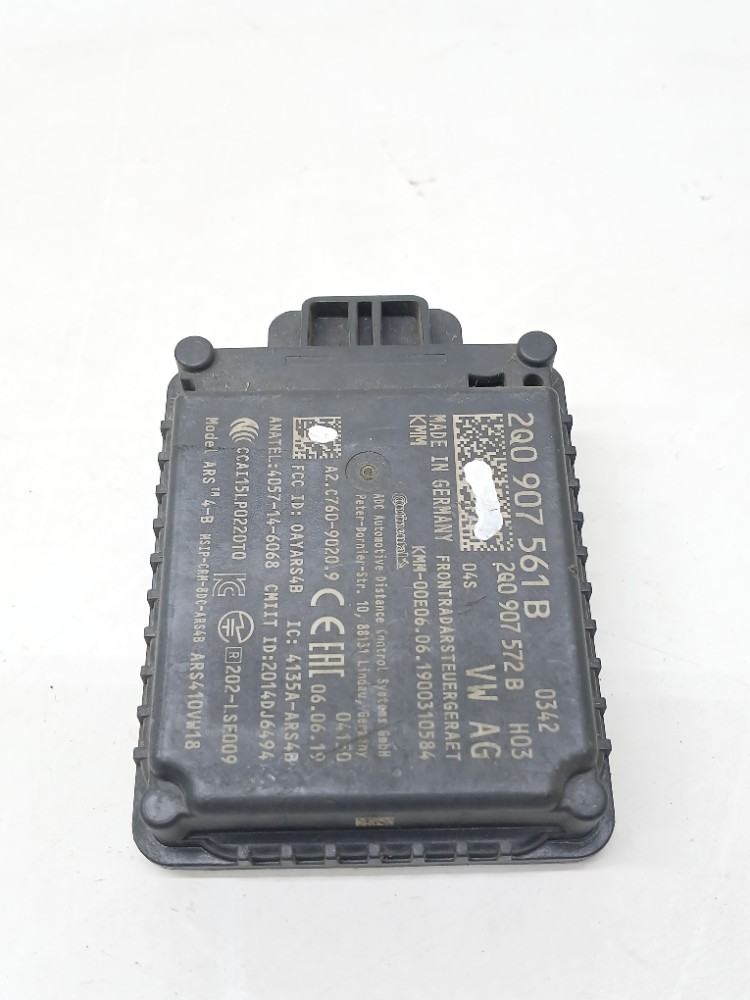 Sensor Distância Vw Tiguan 350 Tsi 2.0 2019 2q0907572b