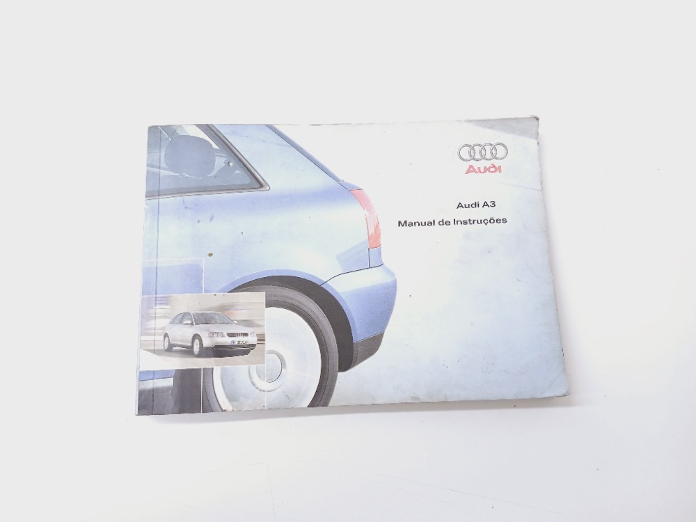 Manual Proprietário Audi A3 1.8 2001 Á 2005