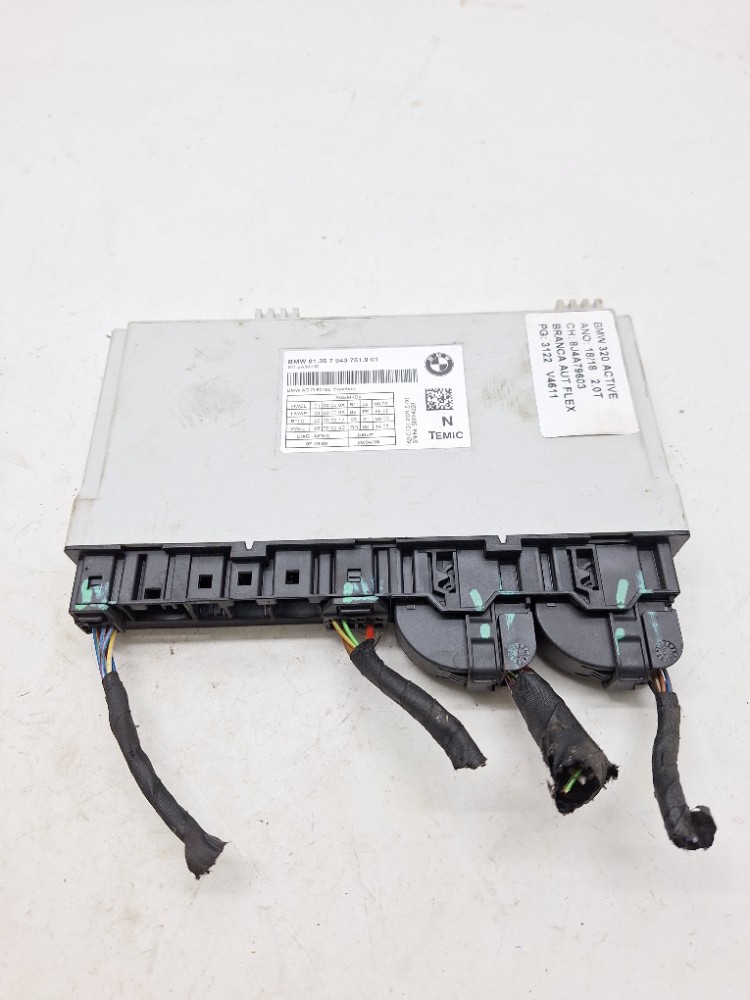 Módulo Porta Dianteira Esquerda Bmw 320i 2.0 2018 79437519