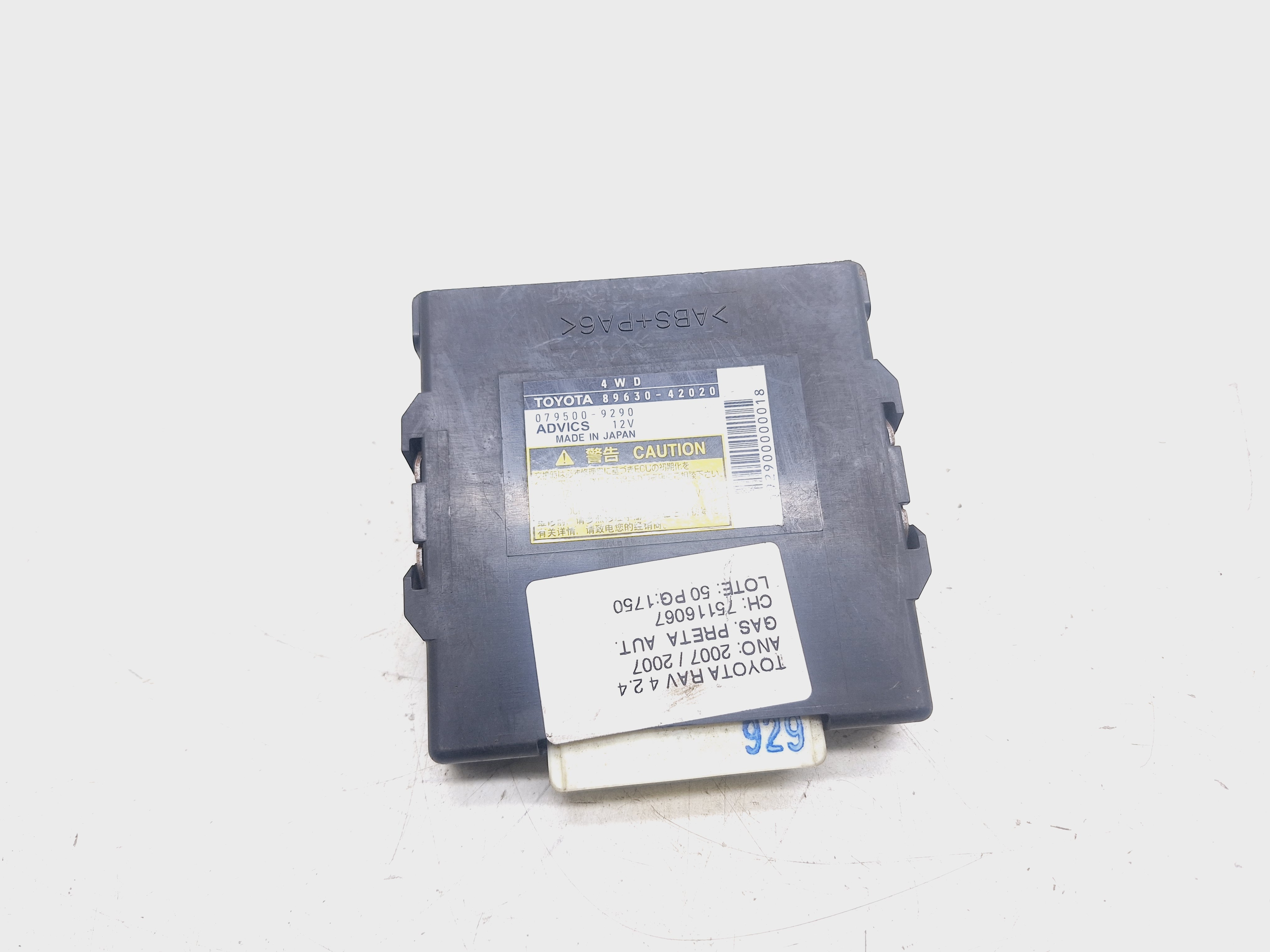 Módulo Tração Toyota Rav4 2.4 2006/ 2007 N8963042020