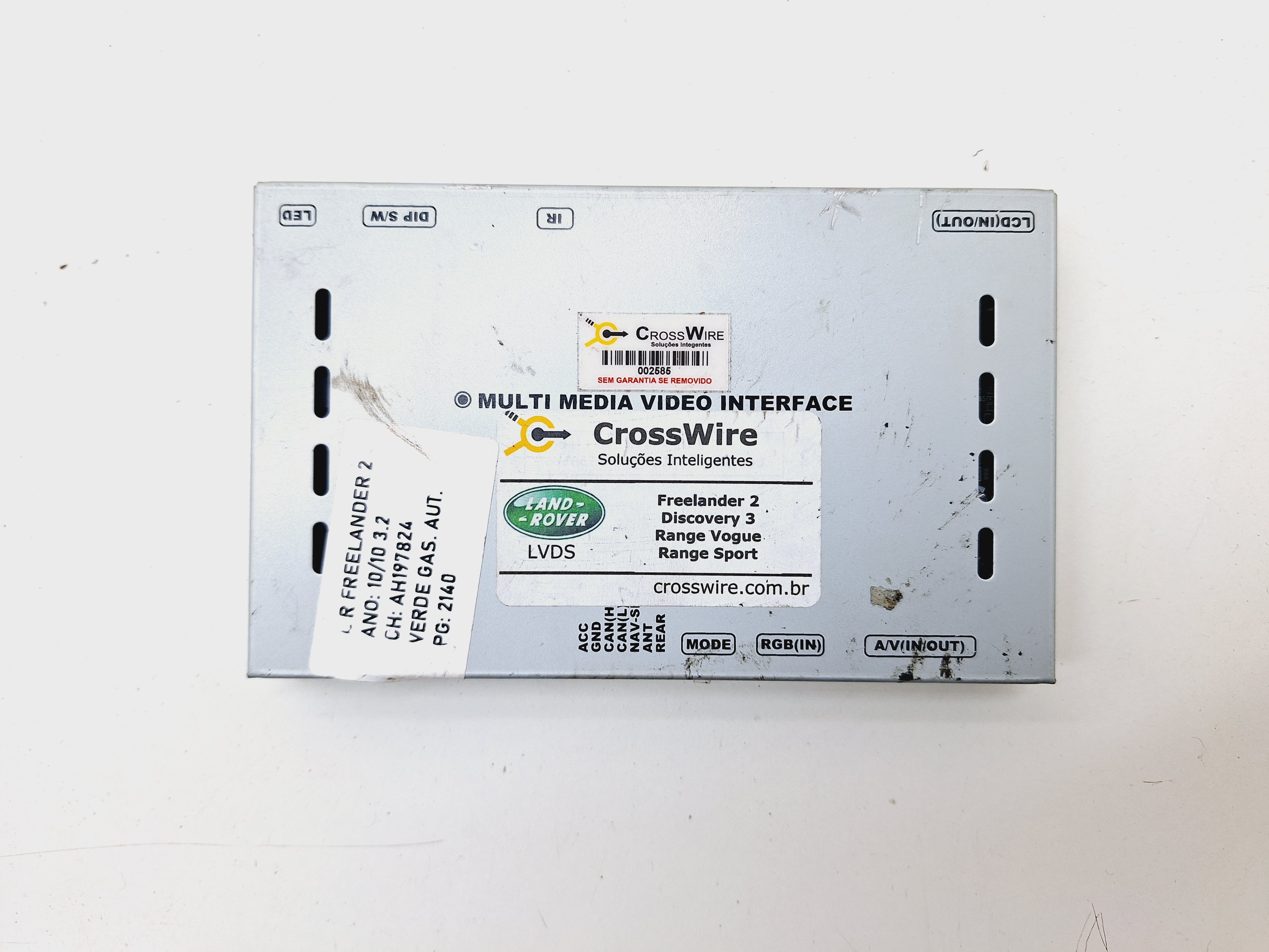 Módulo Interface Multimídia Freelander 2 2010 Nº0908000068