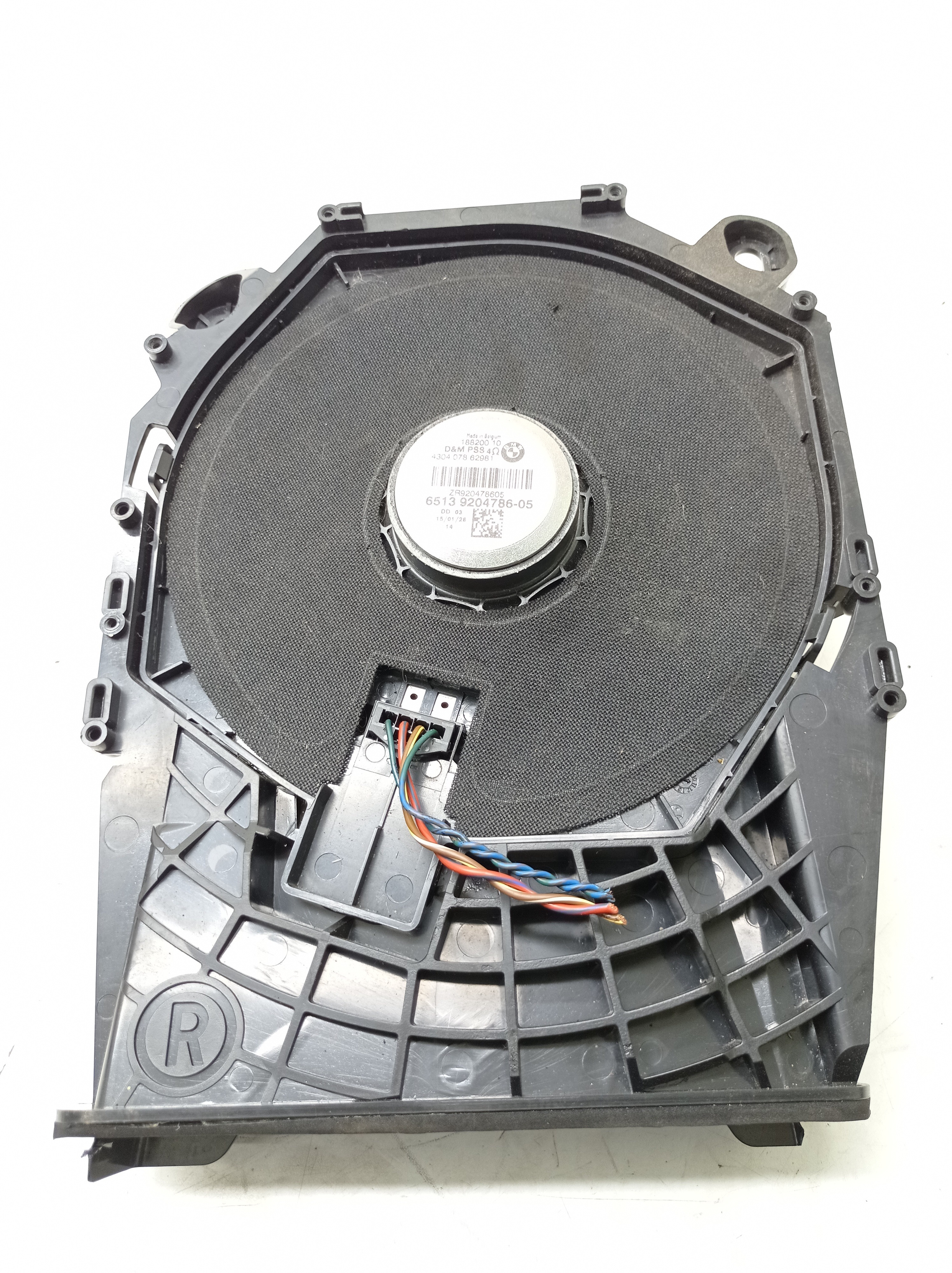Alto Falante Subwoofer Bmw X1 2.0 2015 6513920478605 Preto