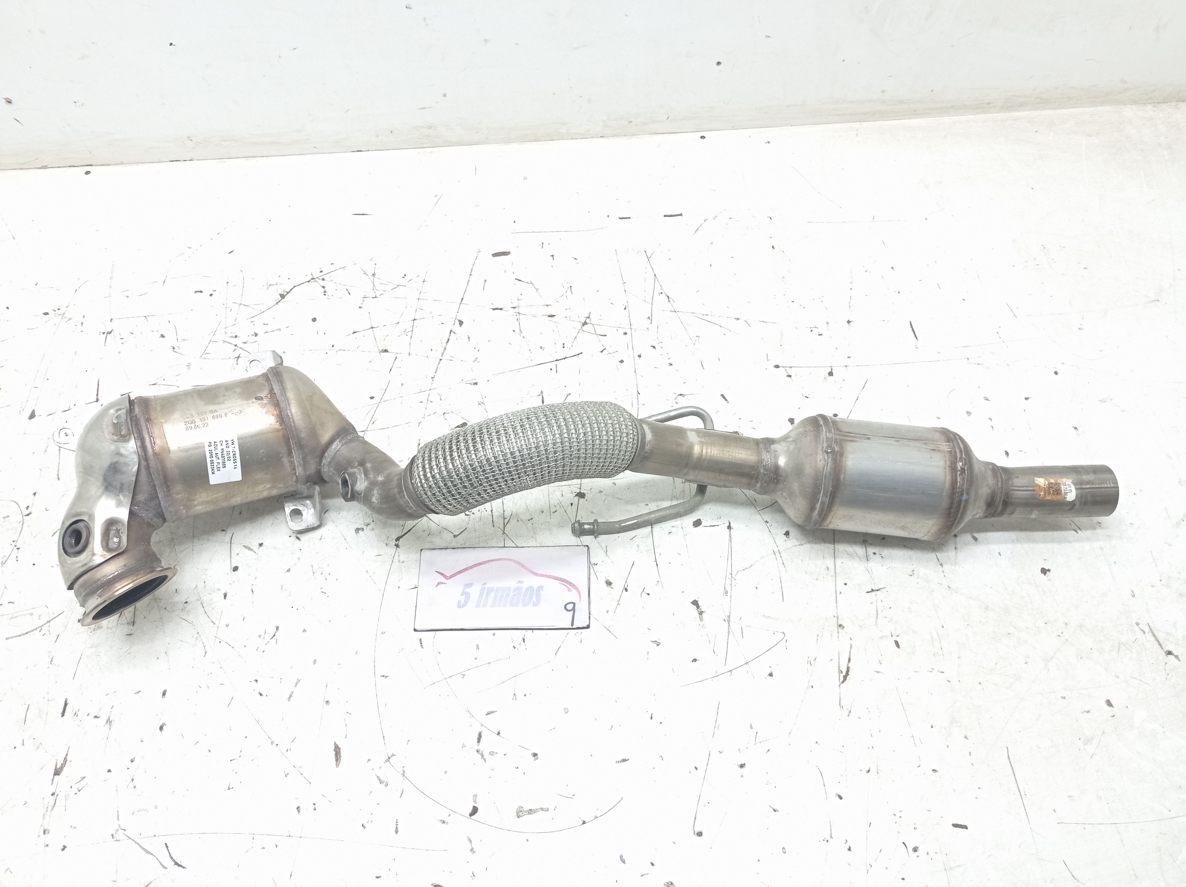 Catalisador Vw Tcross 1.4 Highline 2022 / 2023 N2qb178ca