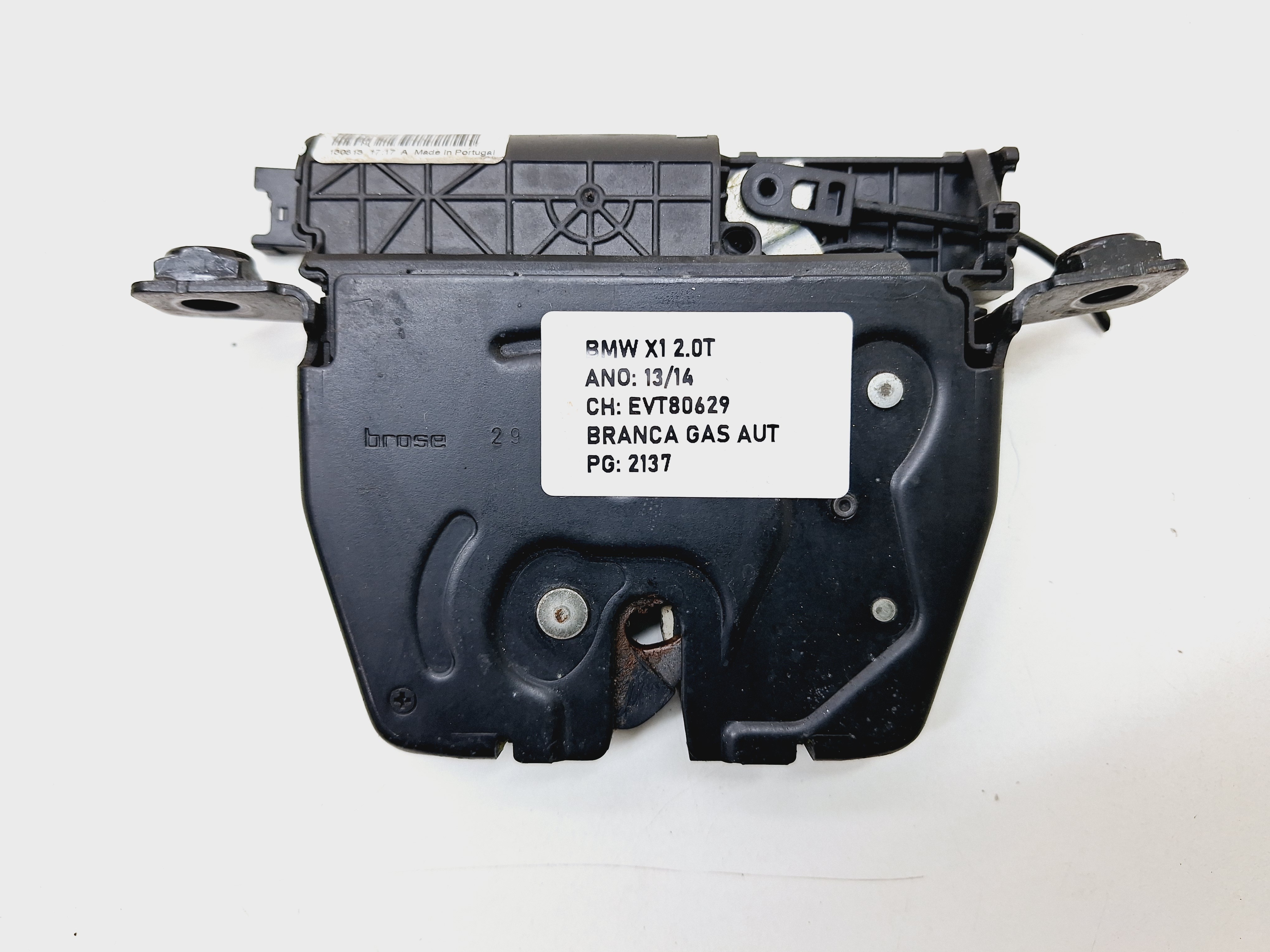 Fechadura Tampa Traseira Bmw 2.0 2013 / 2014 Nº912781106