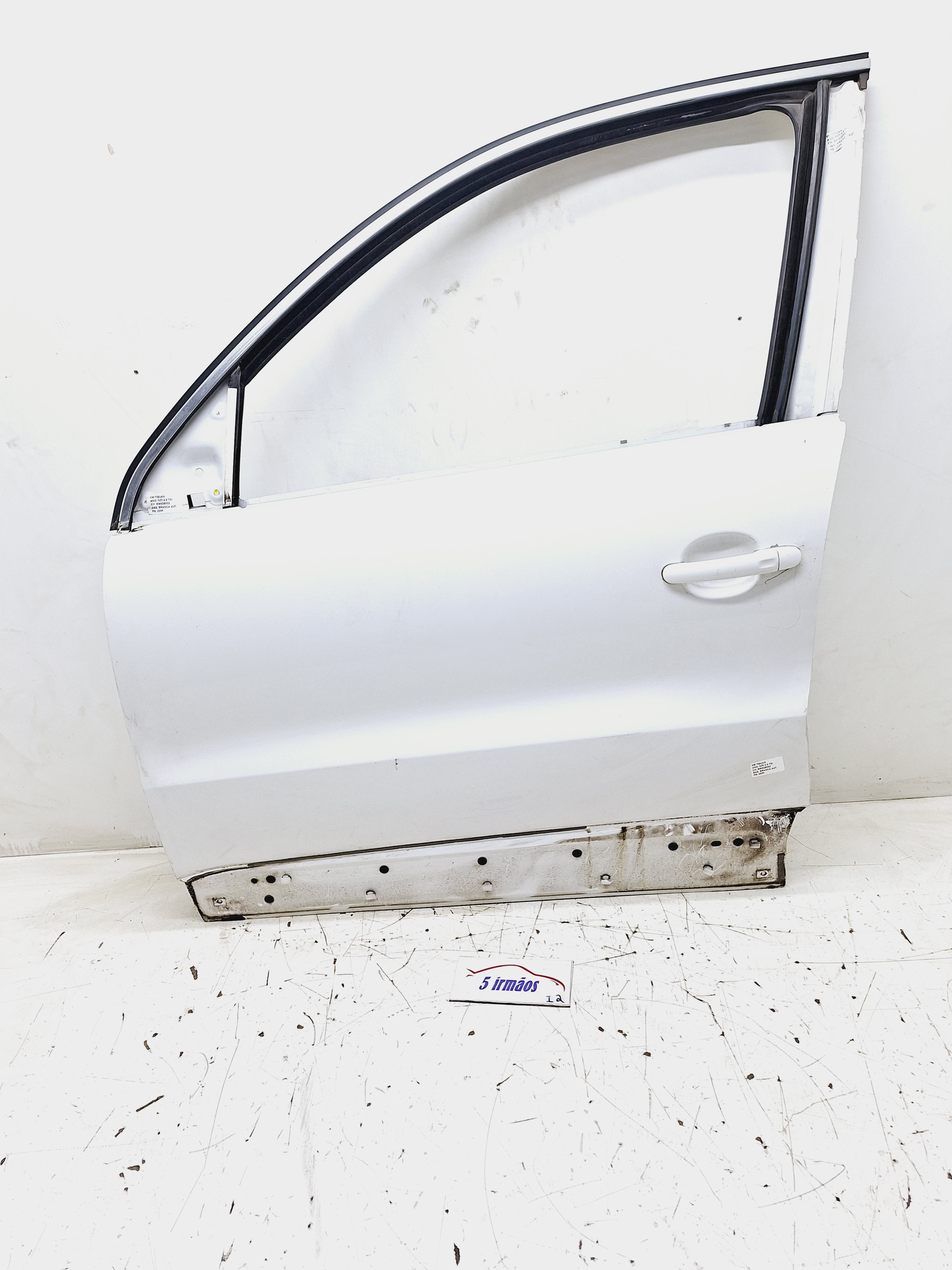Porta Dianteira Esquerda Vw Tiguan 2.0 Tsi 2011 Dianteira Esquerdo Branco