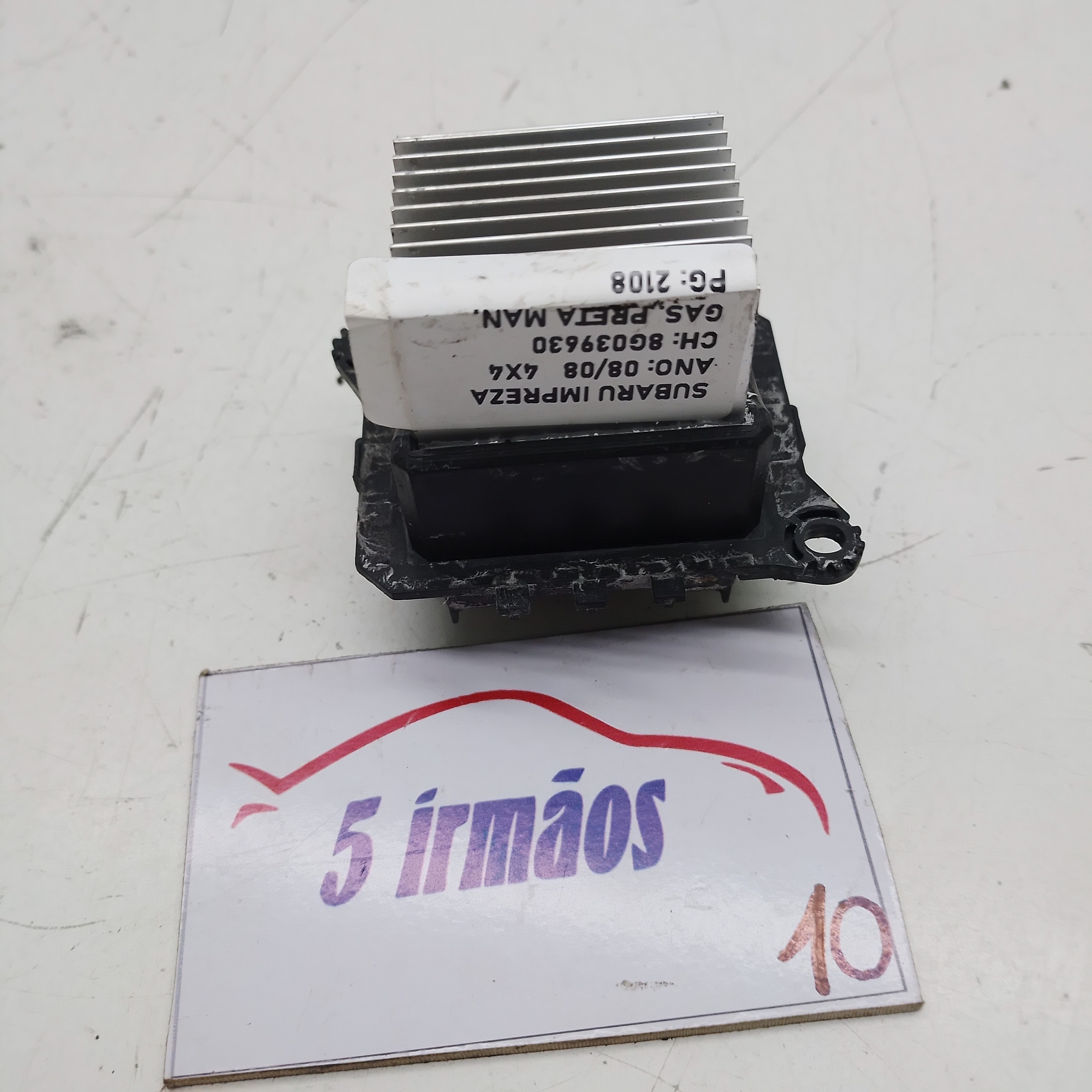 Resistência Ar Condicionado Subaru Impreza 2.0 2008