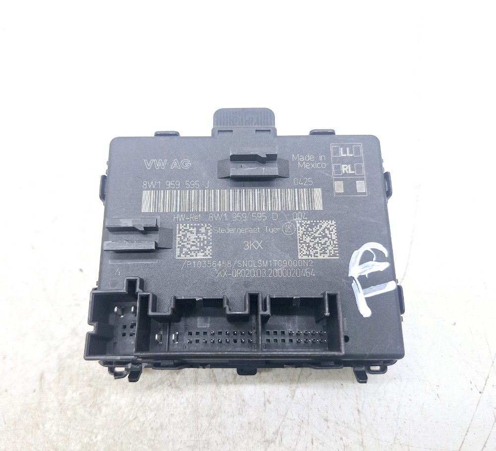 Módulo Porta Traseira Direita Audi Q5 2.0 2020 8w1959595d
