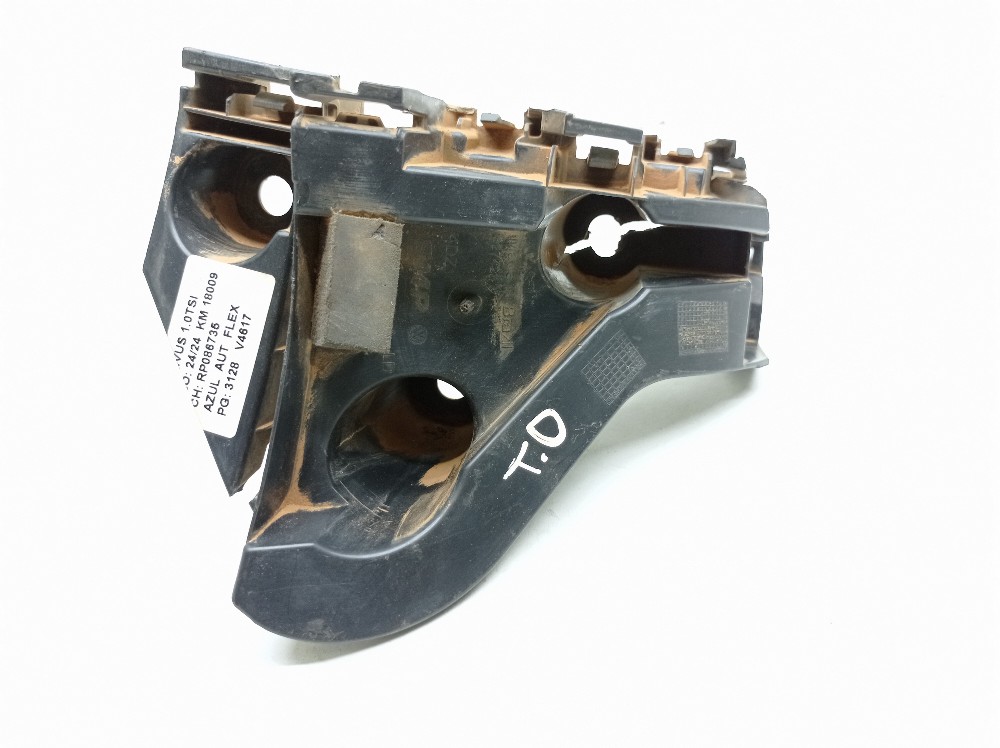 Guia Direito Parachoque Traseiro Vw Nivus Tsi 1.0 2024