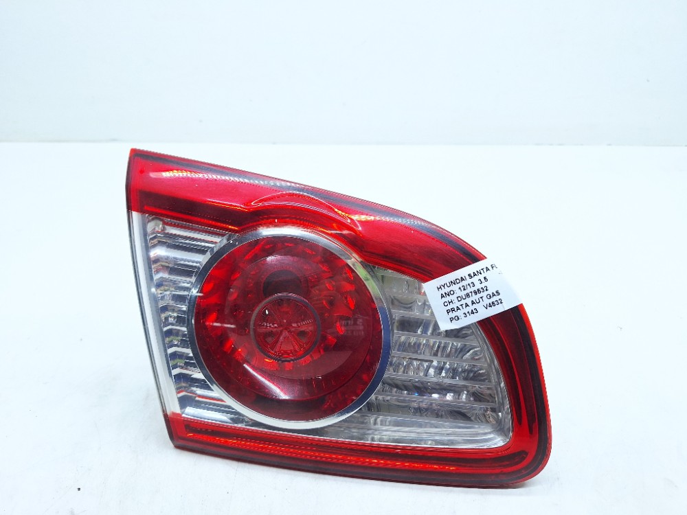 Lanterna Esquerda Tampa Santa Fé 3.5 2013 924052b5 Esquerdo/motorista Vermelho