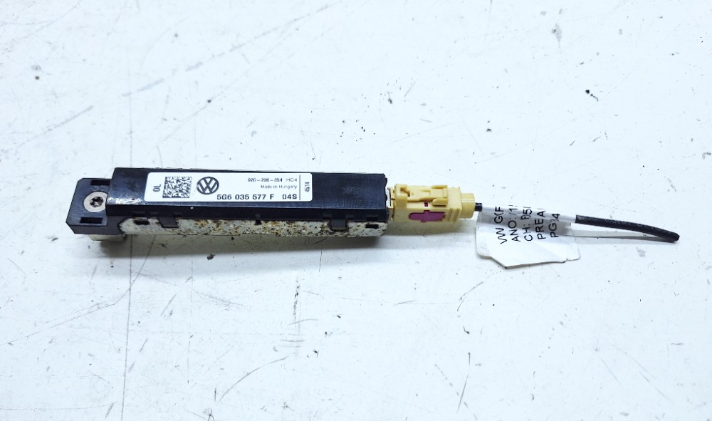 Módulo Amplificador Antena Vw Golf Gti 2.0 2015 5g6035577f