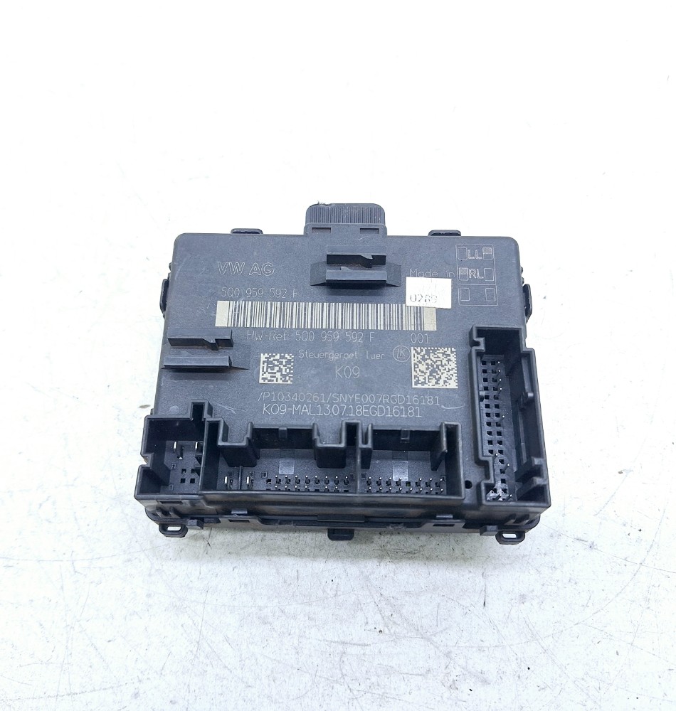 Módulo Porta Dianteira Direita Audi A3 2.0 2019 5q0959592f