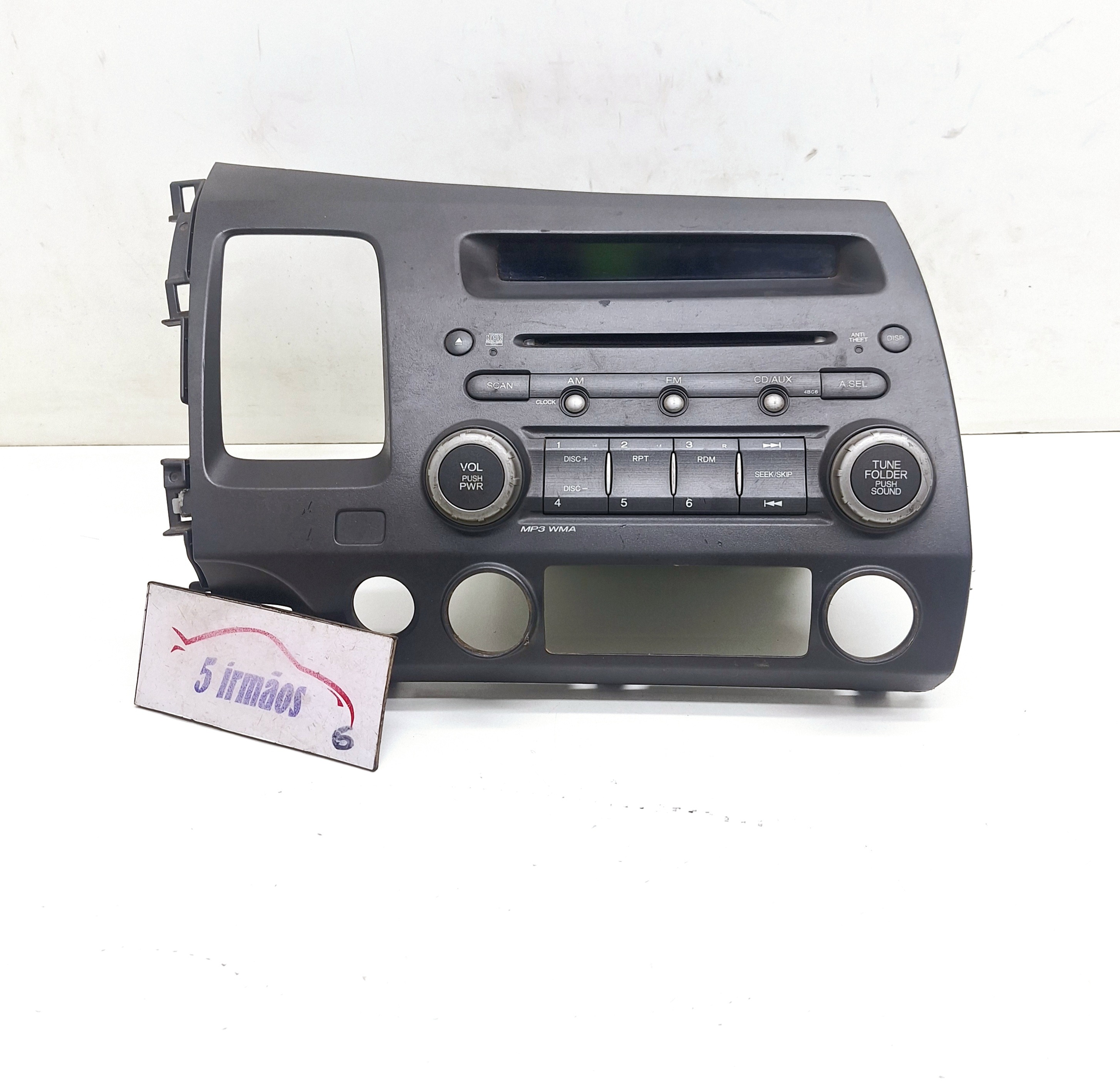 Rádio Cd Player Honda Civic 1.8 2007 Á 2011