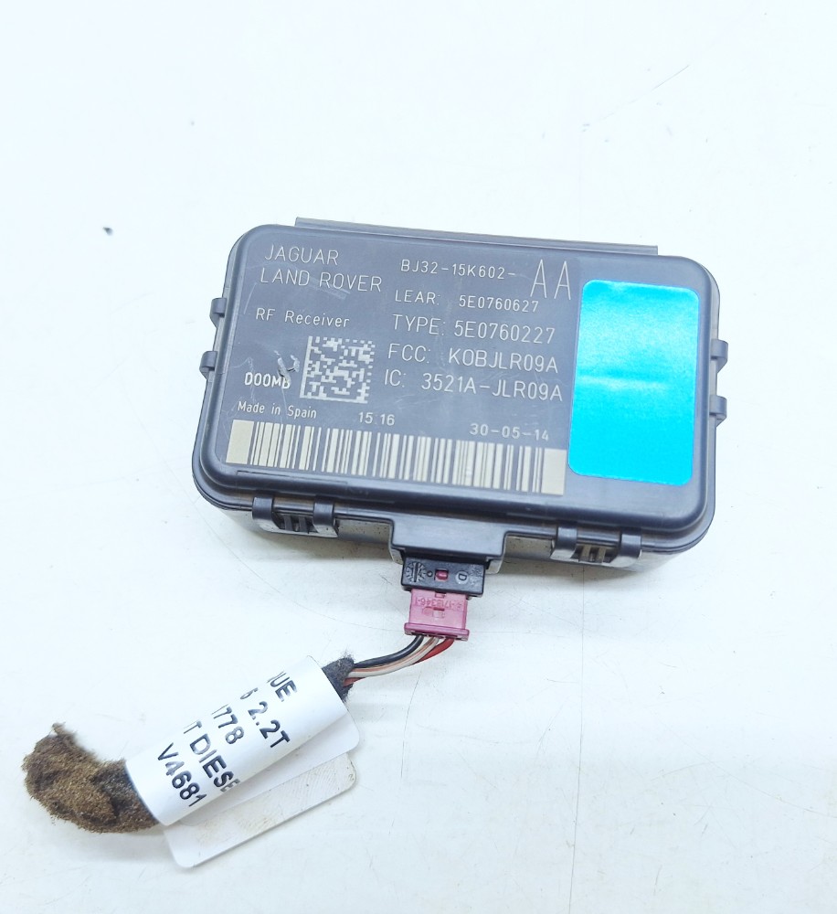 Módulo Alarme Evoque 2.2 2015 Bj3215k602aa