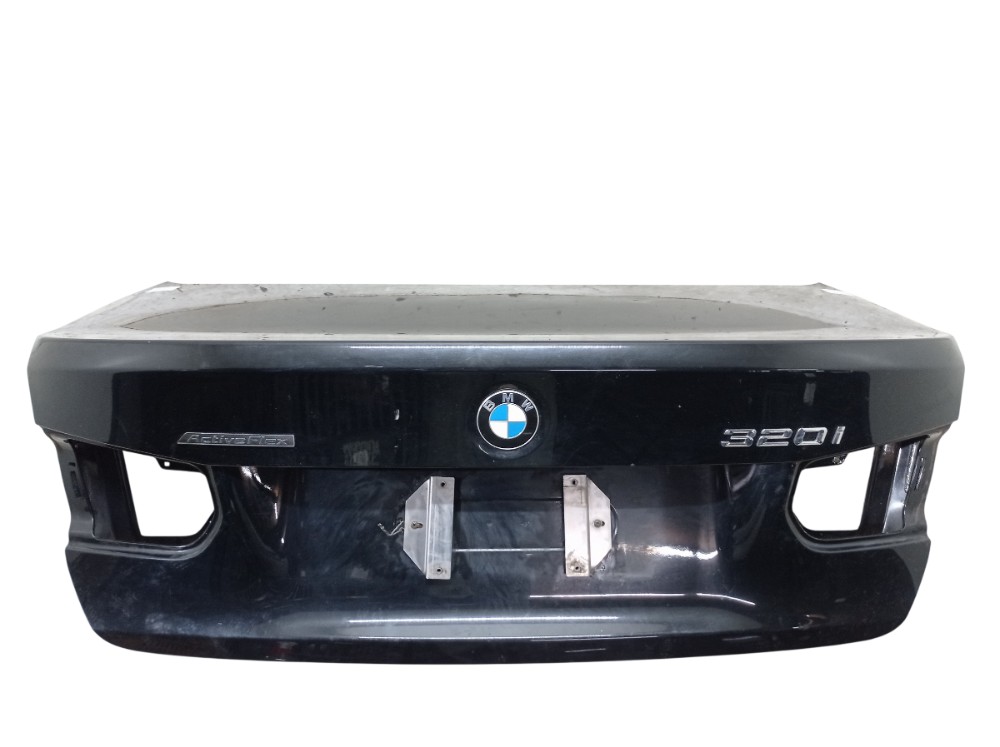 Tampa Traseira C Emblema Bmw 320i 2.0 2016 2017 Preto