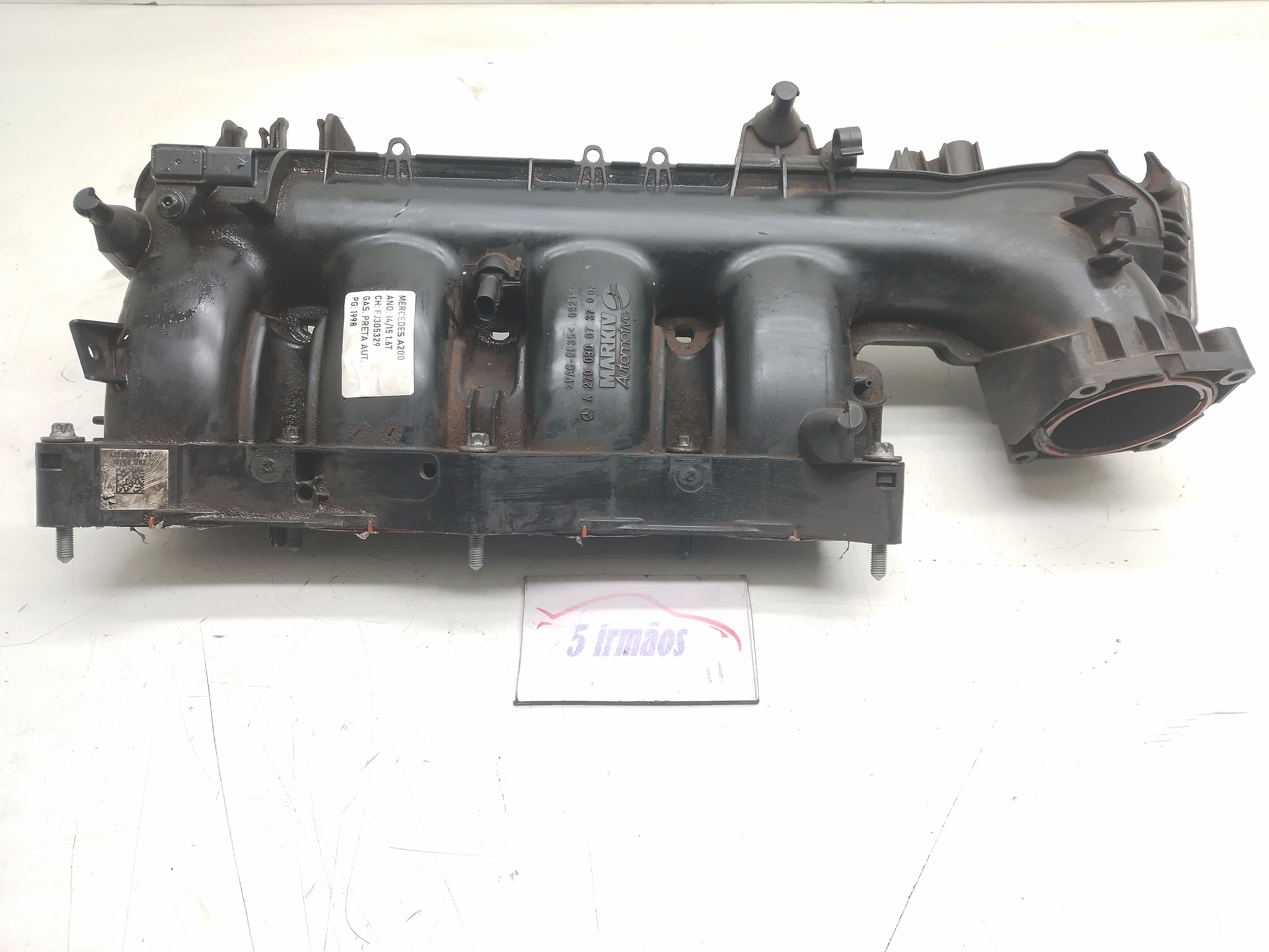 Coletor Admissão Mercedes A200 1.6 2014 / 2015 Nº2700900737