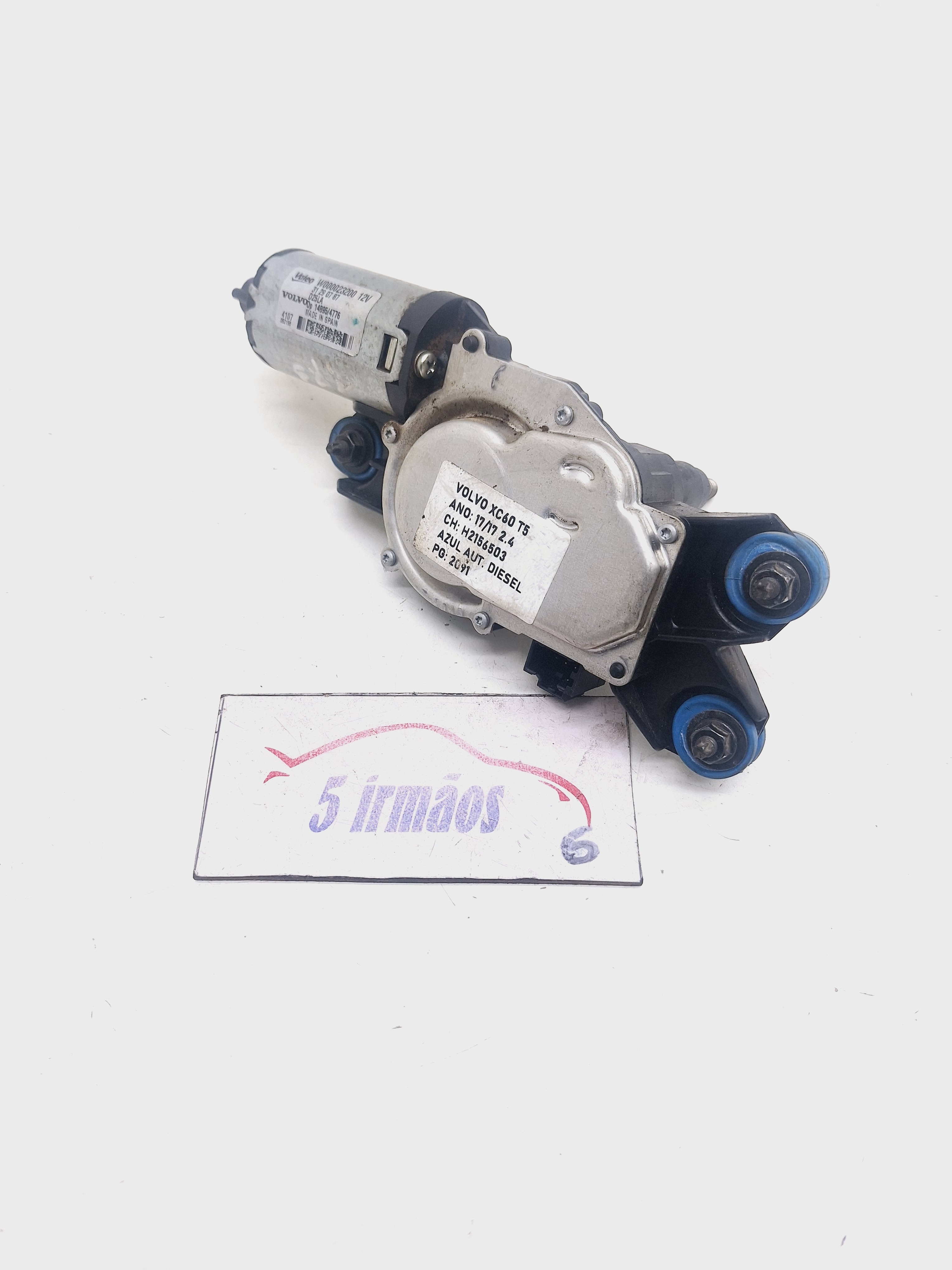 Motor Limpador Parabrisa Traseiro Volvo Xc60 T5 2.4 Aut 2017