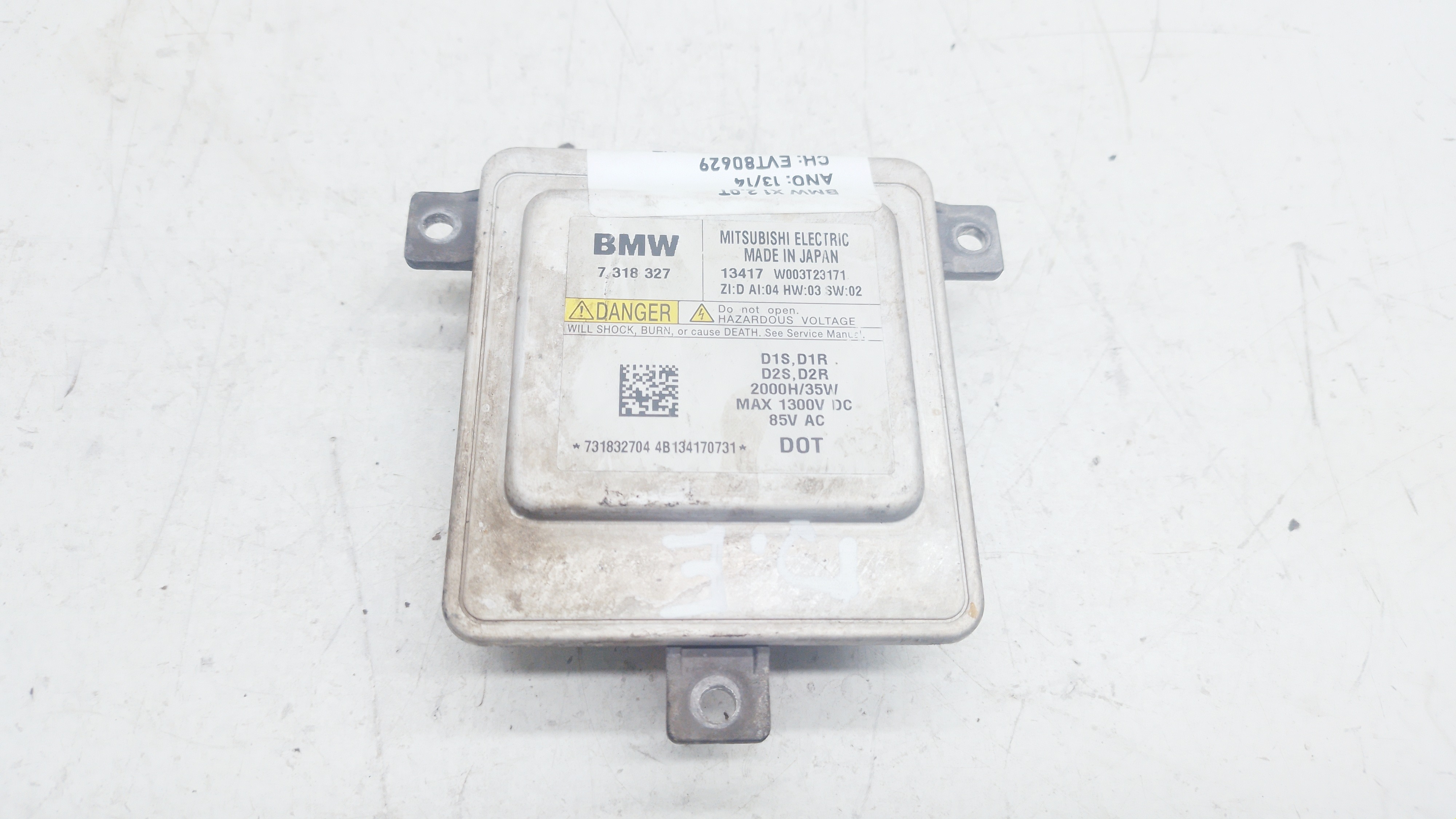 Módulo Reator Farol Xenon Bmw X1 2.0 2013/ 2014 Nº731832704