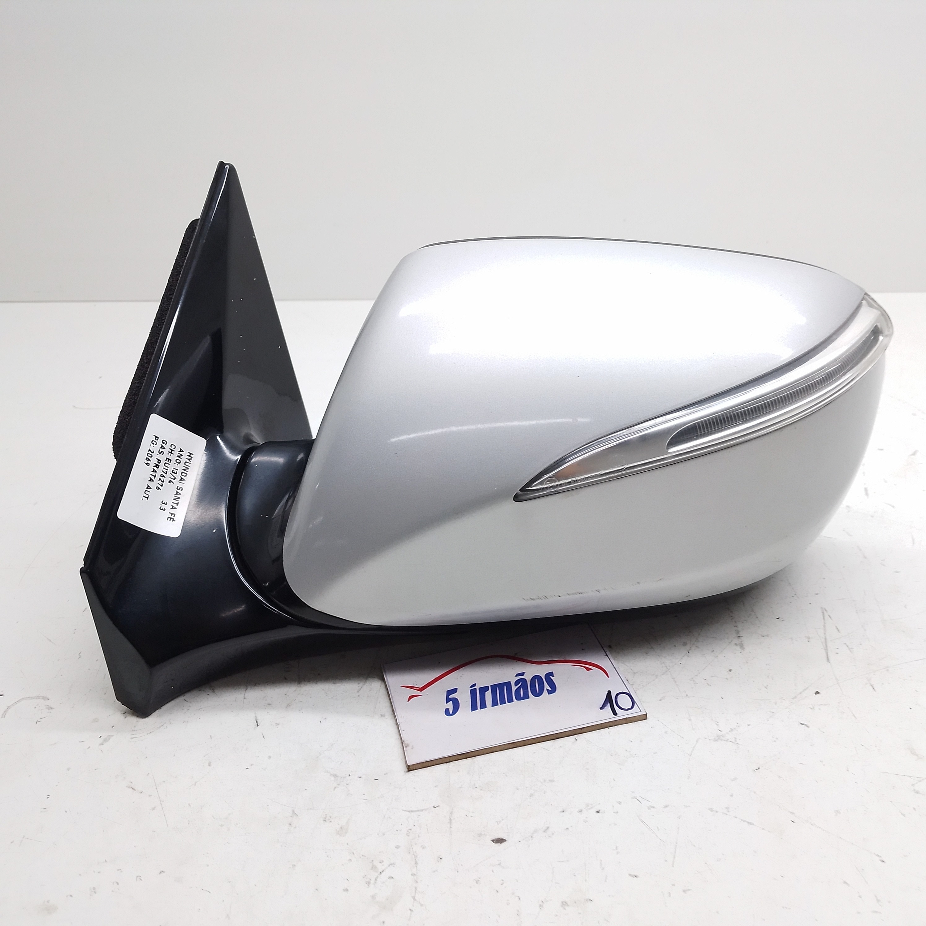 Retrovisor Esquerdo Hyundai Santa Fé 3.3 2013 / 2014