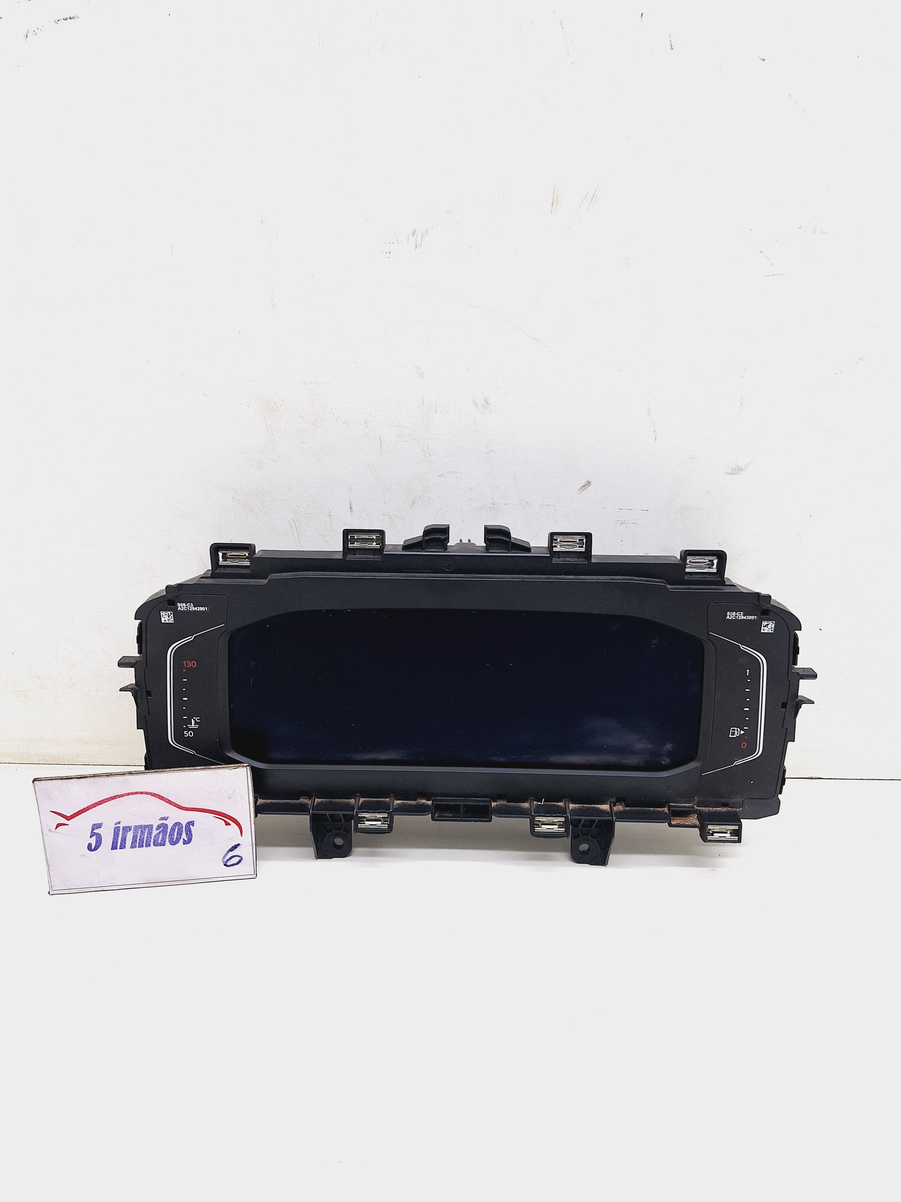 Painel Instrumentos Vw Tiguan Tsi 2.0 2020 Nº3g0920790e 18km Preto