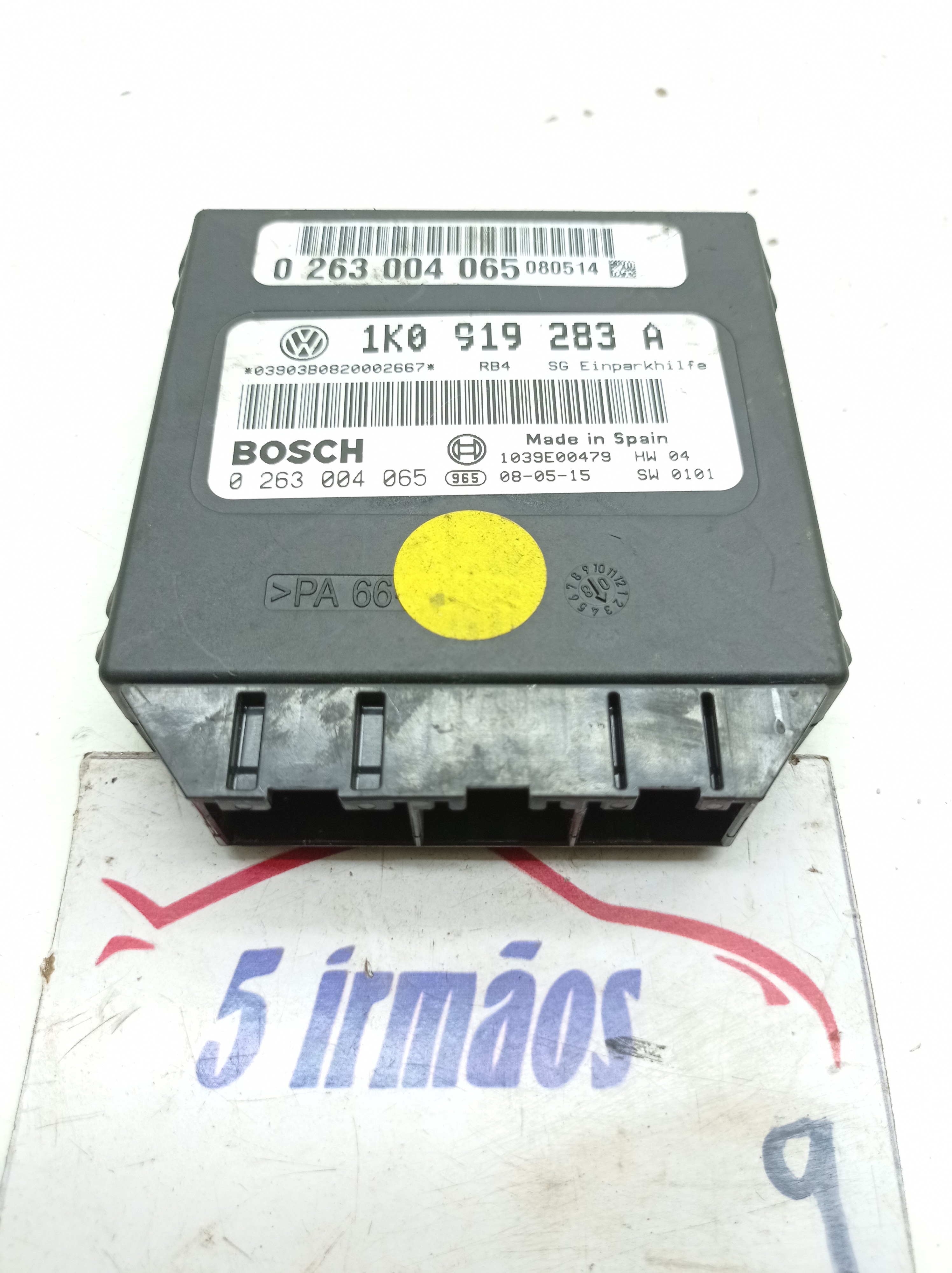 Módulo Sensor Estacionamento Vw Jetta 2.5 2008 N1k0919283a