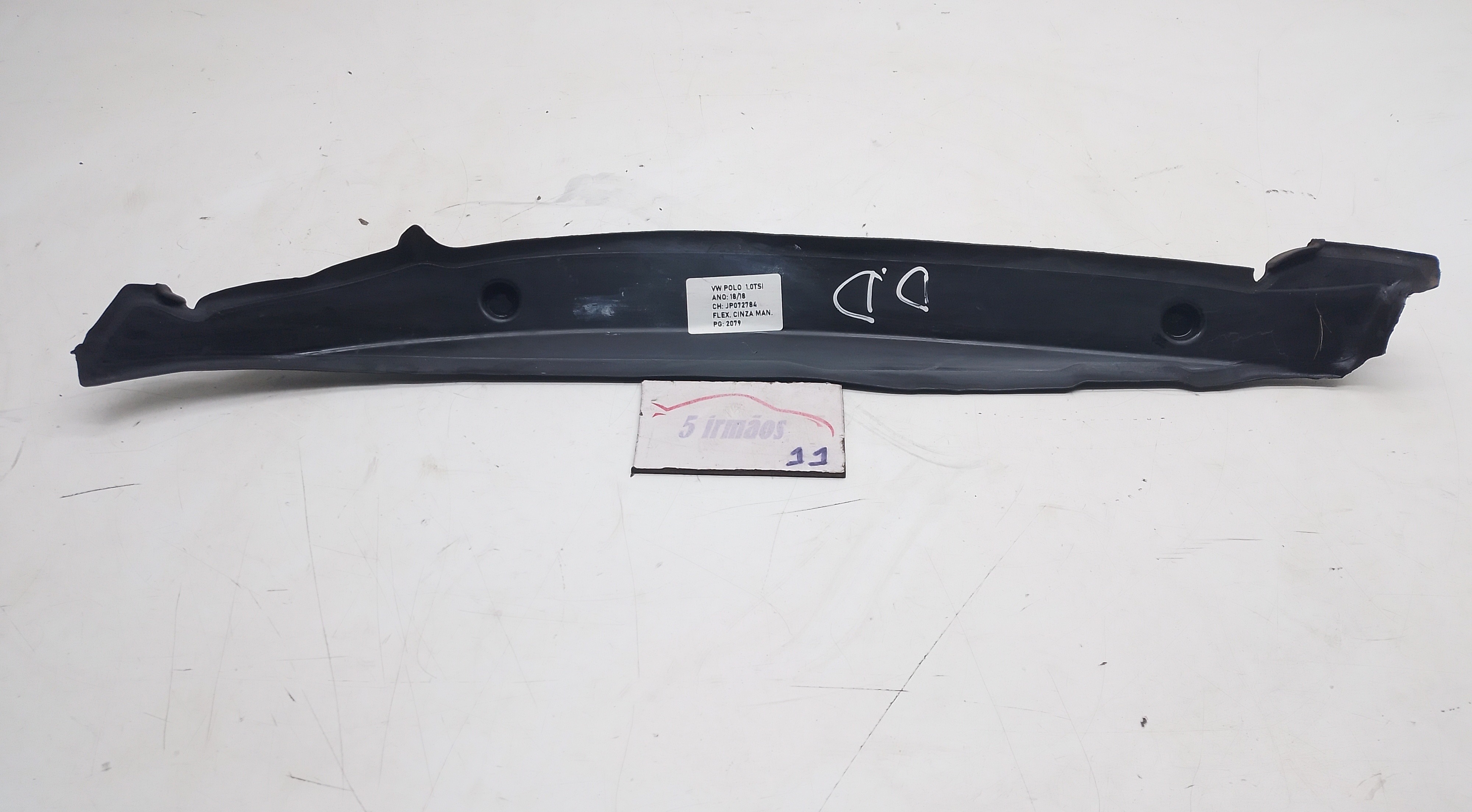 Acabamento Paralama Direito Vw Polo 1.0 2018 N2g0821112a Preto