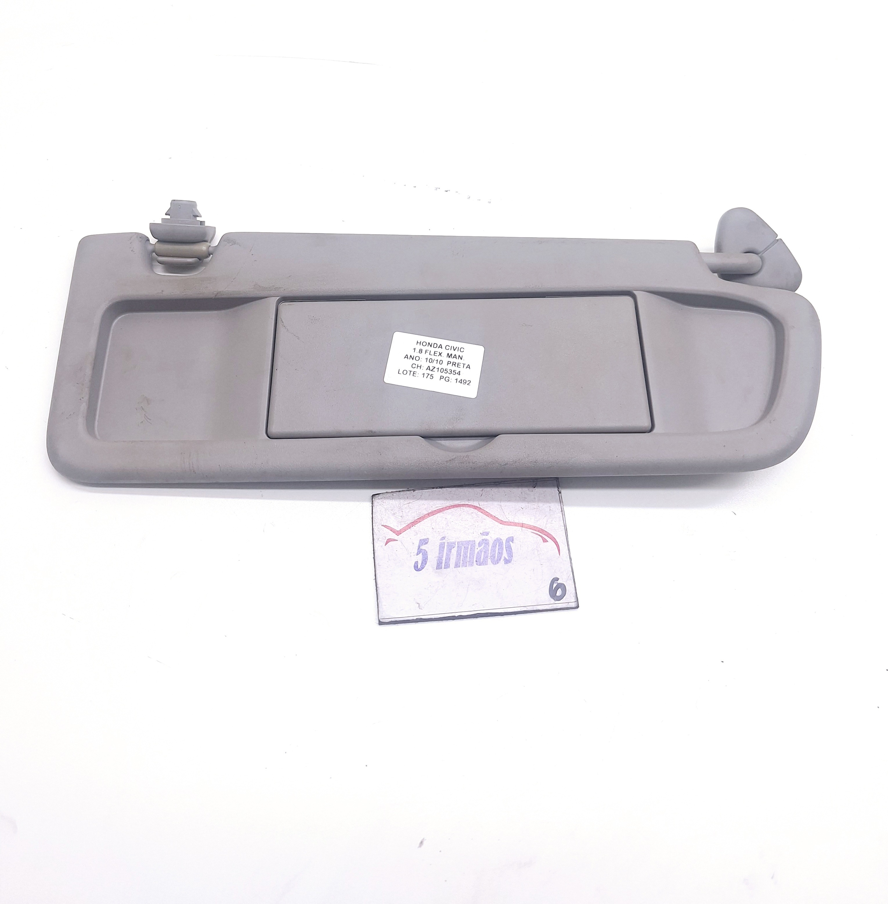 Quebra Sol C/espelho Direito Honda Civic 1.8 2007 Á 2010