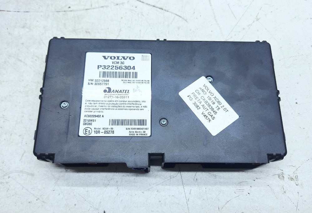 Módulo Vcm Carroceria Volvo Xc60 2.0 2019 P32256304