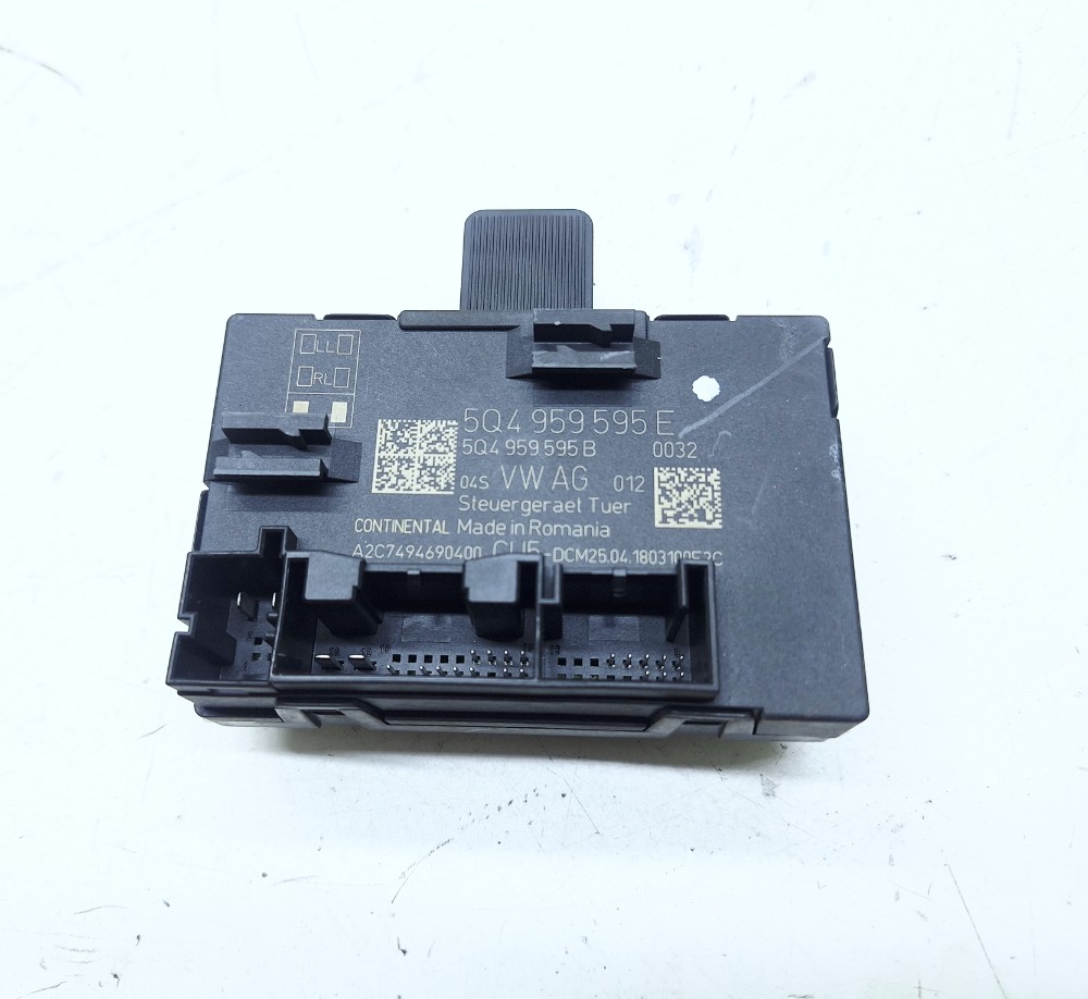 Módulo Porta Traseira Direita Vw Tiguan 2.0 2018 5q4959595e