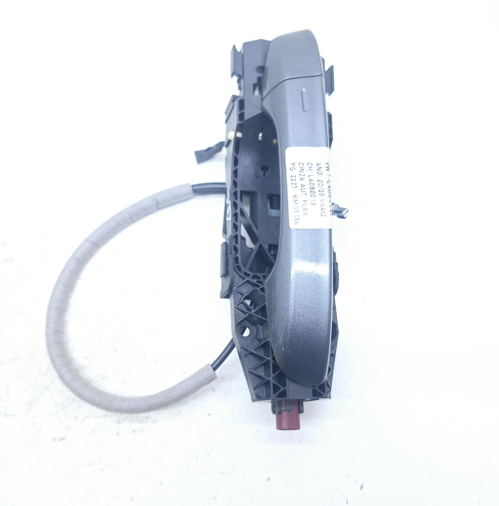 Maçaneta Externa Dianteira Direita Vw Tcross Tsi 1.4 2020 Cinza Traseira