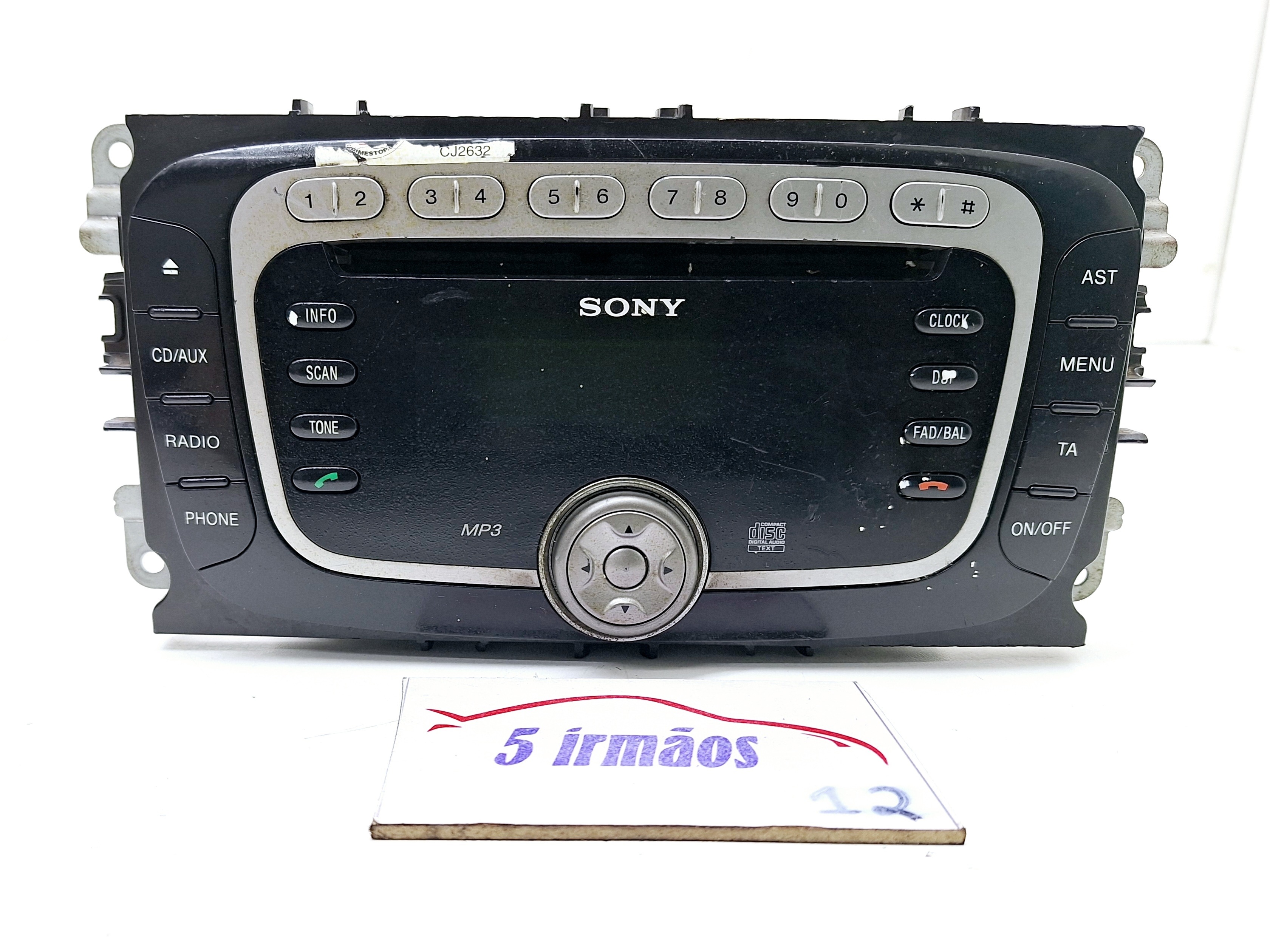 Rádio Cd Player Fort Focus 2.0 2008/2009/2010