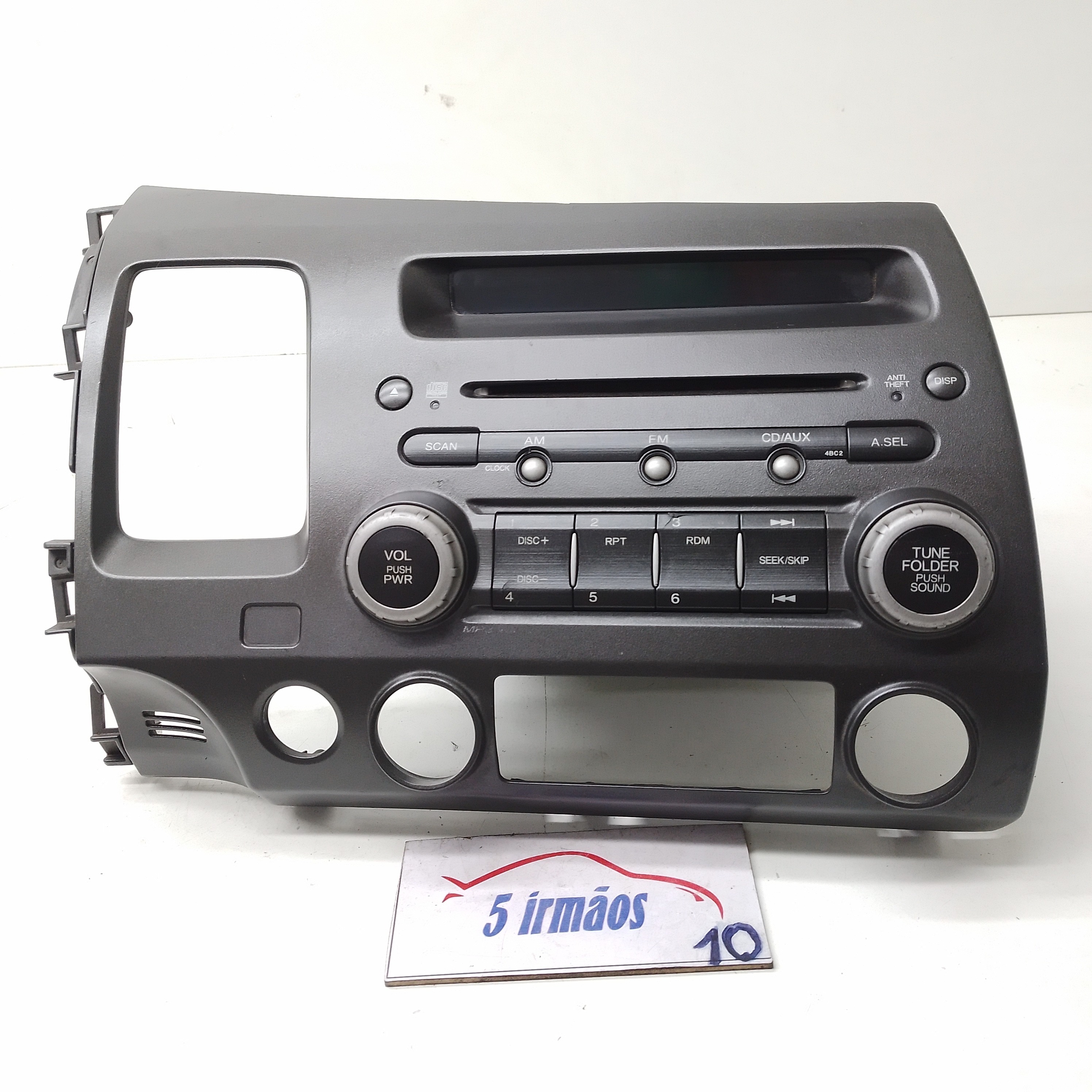 Rádio Cd Player Honda New Civic 1.8 2007 / 2008