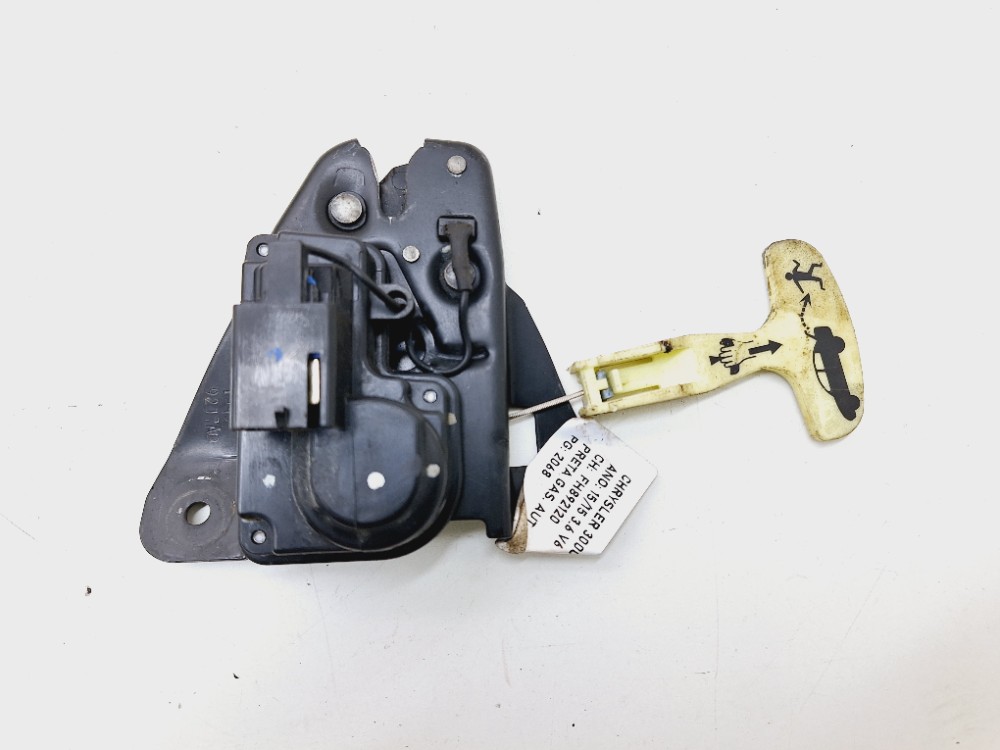 Fechadura Tampa Traseira Chrysler 300c 3.6 2015