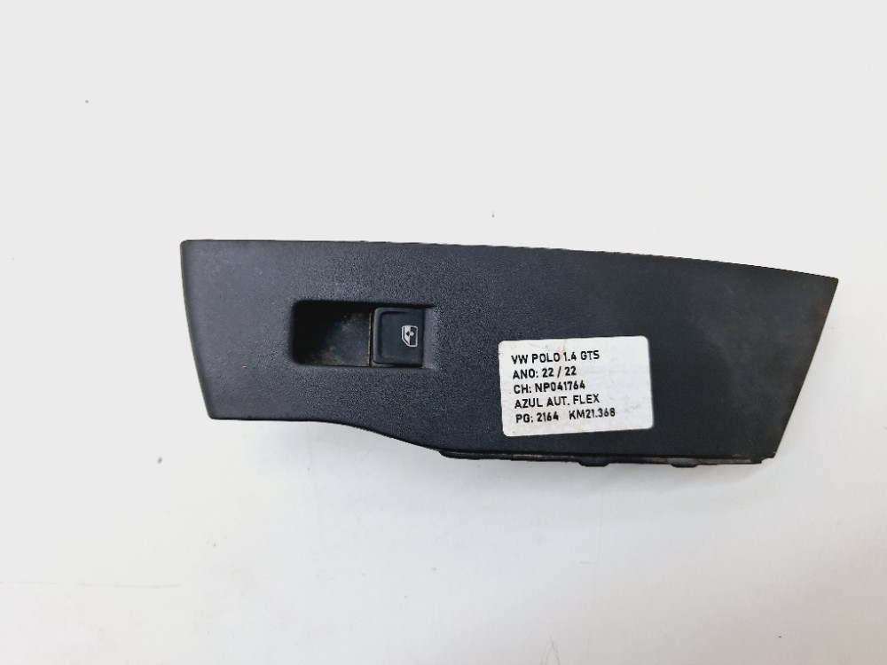 Comando Vidro Dianteiro Direito Volkswagen Polo Gts 1.4 2022