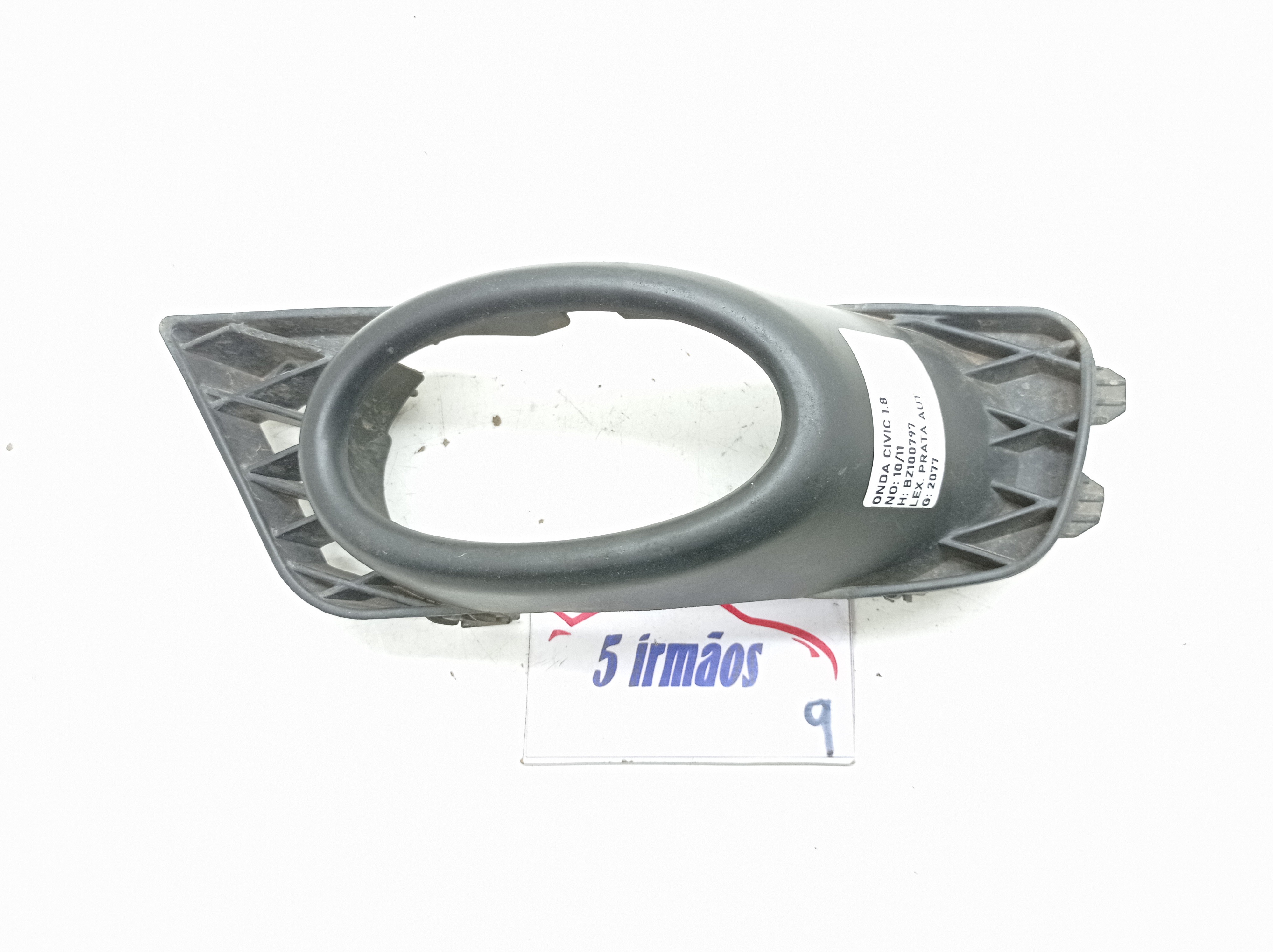 Acabamento Farol Milha Esquerdo Honda Civic 1.8 2010 / 2011 Esquerdo