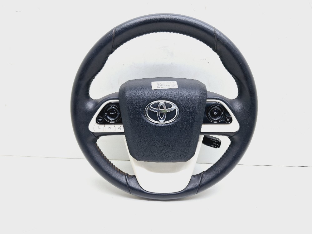 Volante Aro Direção Completo Toyota Prius 1.8 2017 2018  Preto