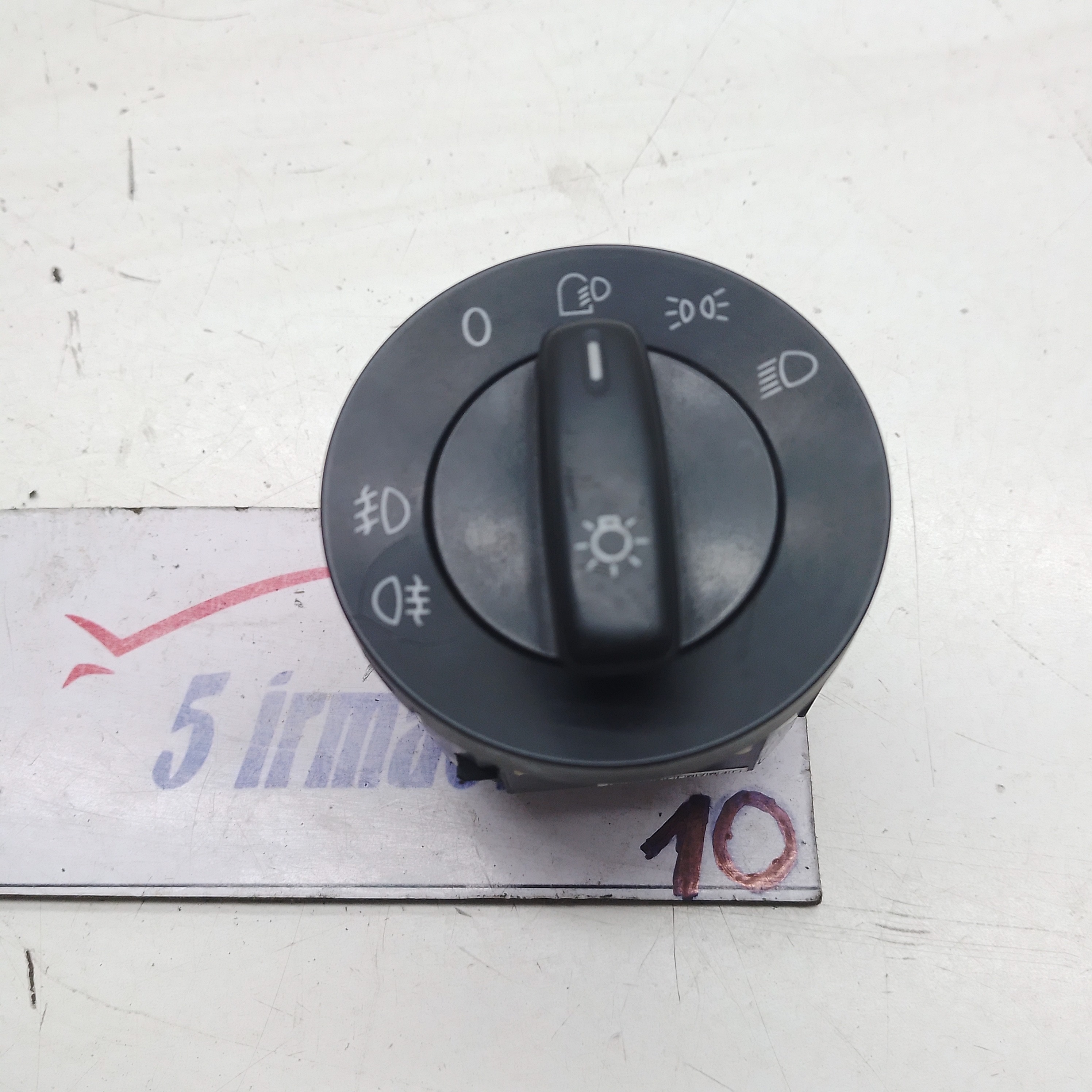 Comando Farol Milha Vw Passat 2.0 2009 / 2010 Nº1k0941431n