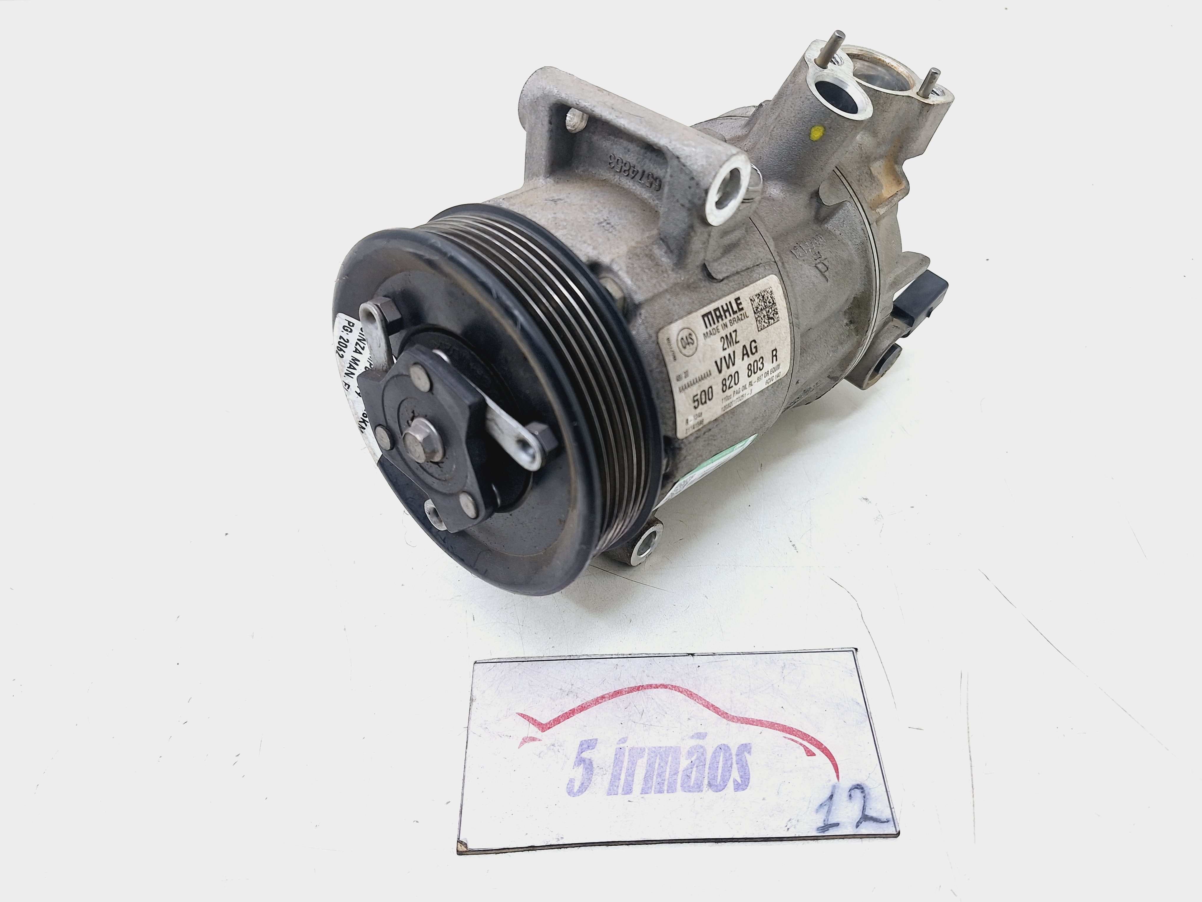 Compressor Ar Condicionado Vw Polo Msi 1.6 2020 / 2021