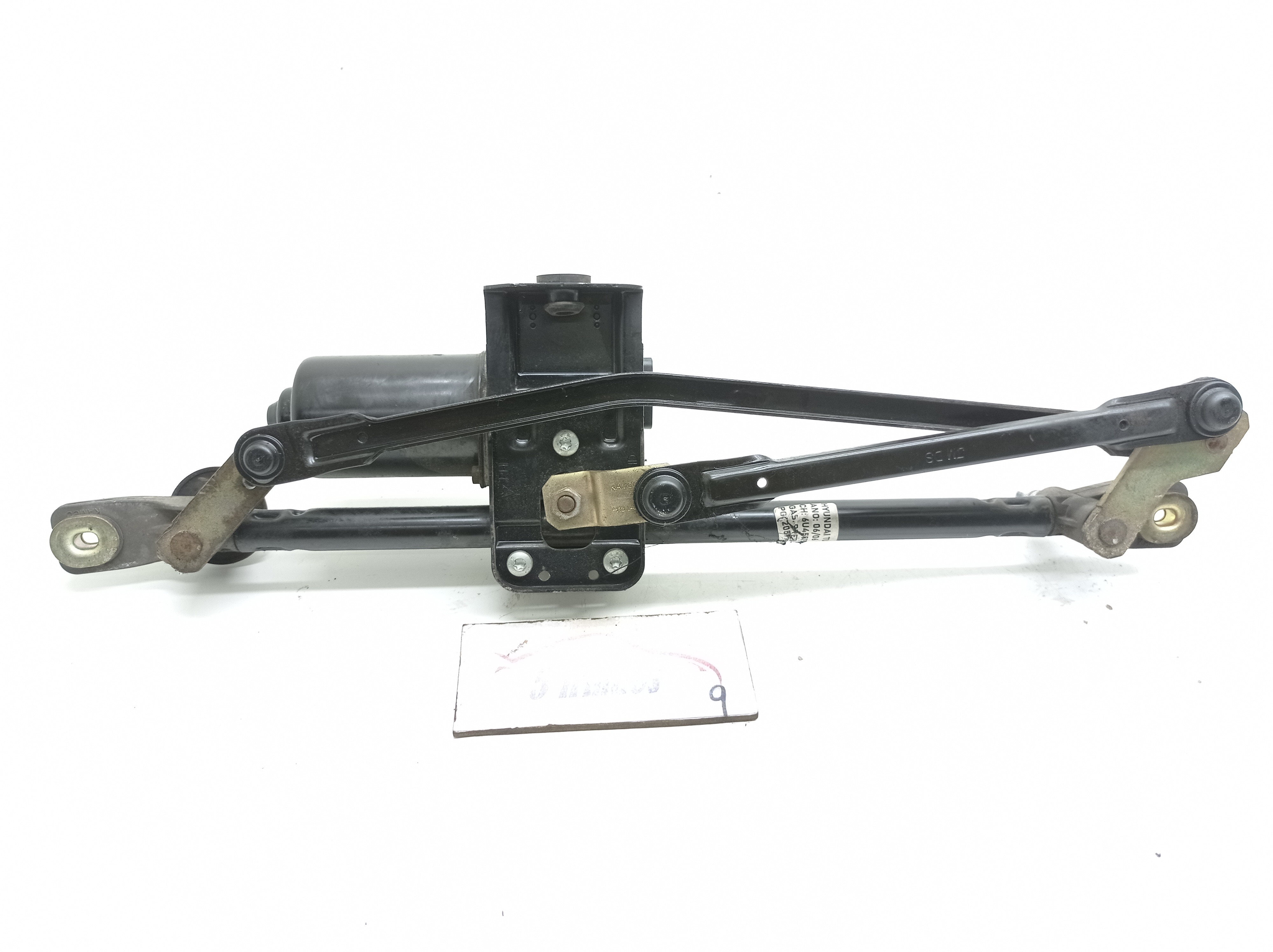 Máquina Limpador Parabrisa Hyundai Tucson 2.7 V6 2006 / 2007