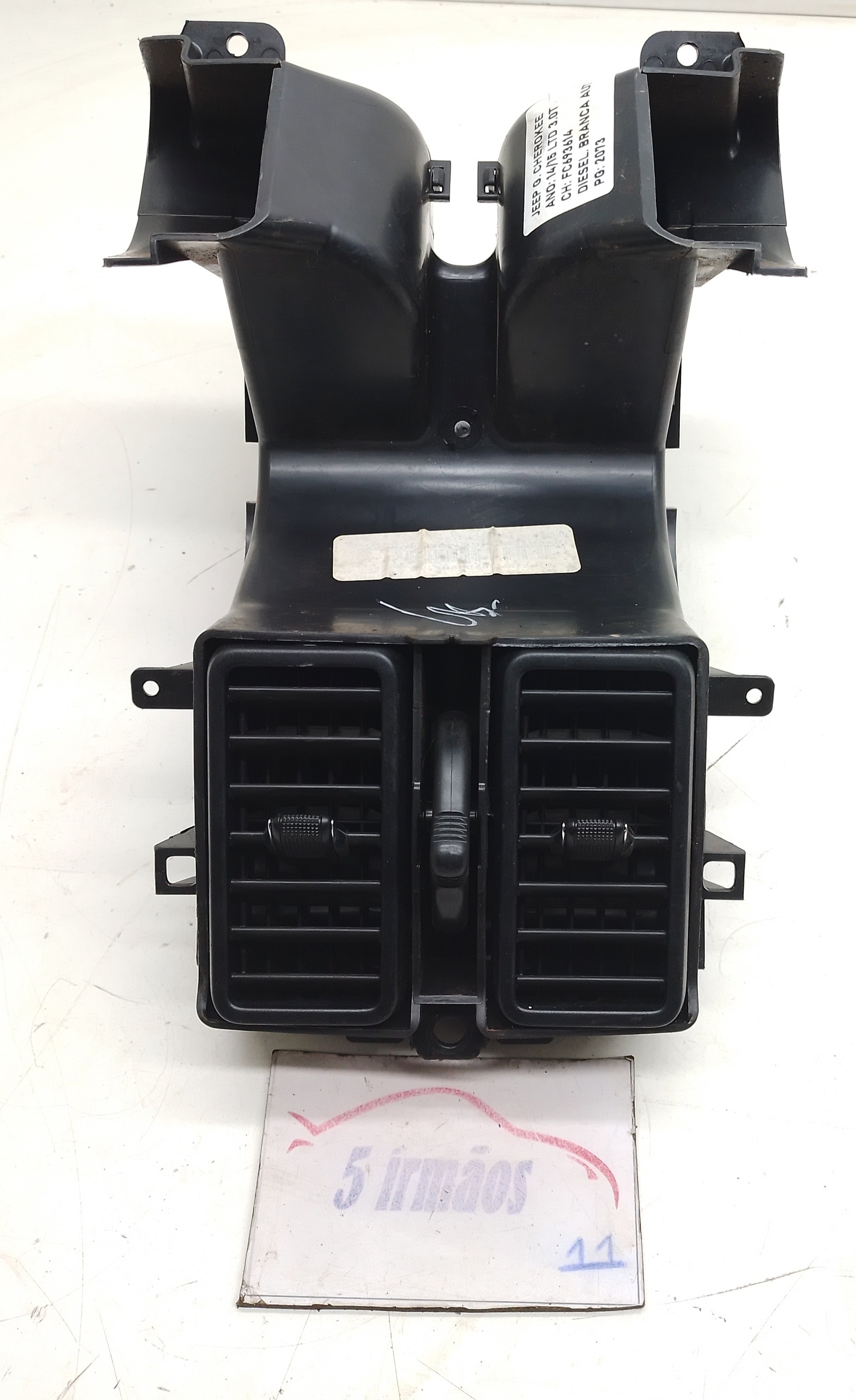Difusor Ar Traseiro Grand Cherokee 3.0 2014 Nº5sn331l1ab