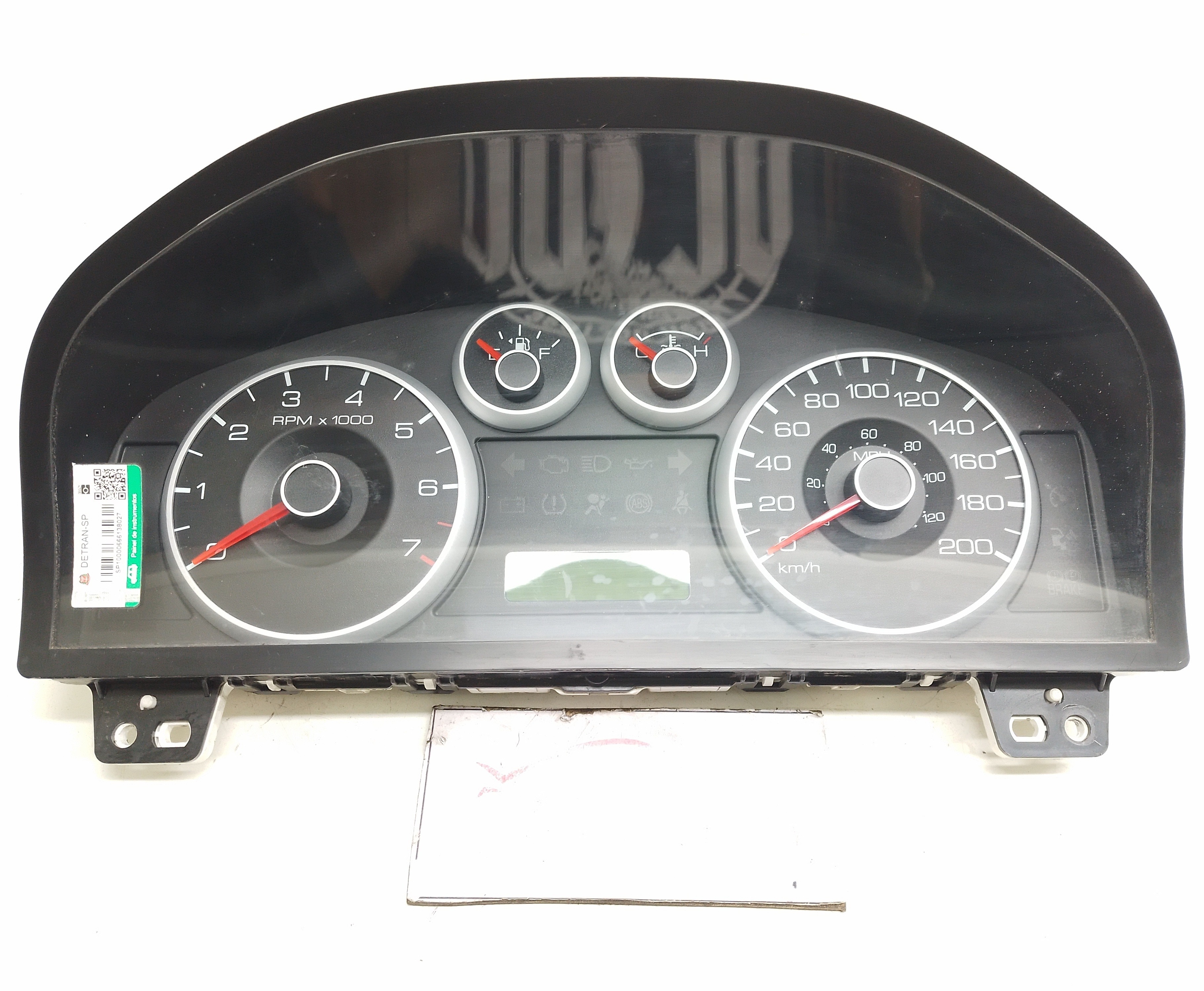 Painel Instrumentos Ford Fusion 2.3 2008 Nº6e5t10b895 Preto