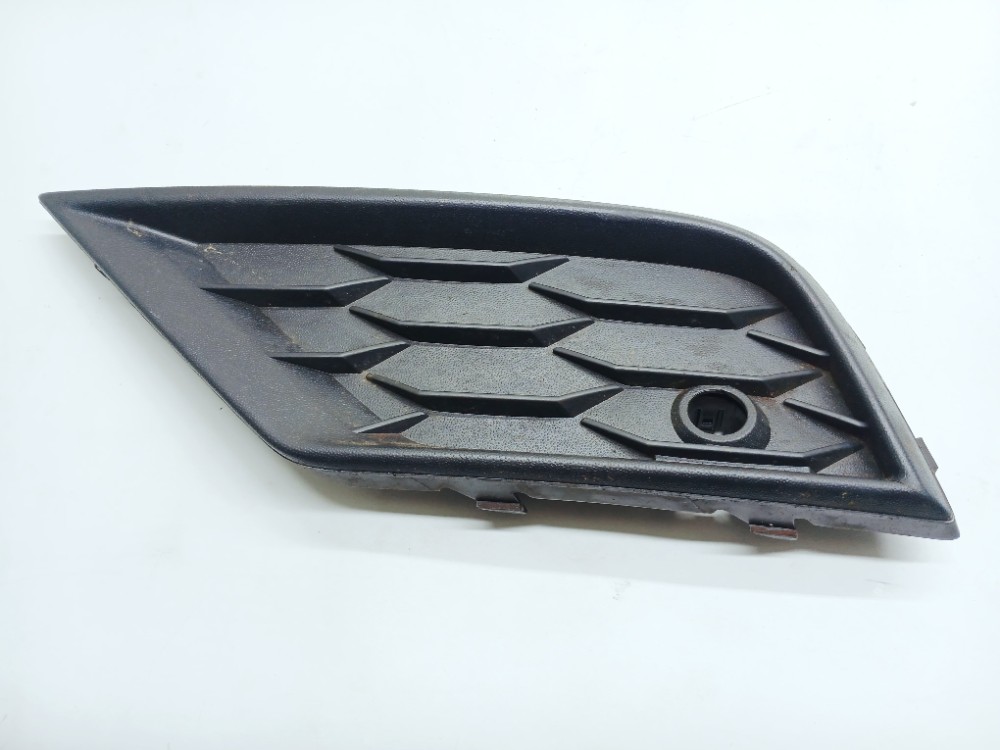 Grade Esquerda Parachoque Dianteiro Vw Tiguan 1.4 2019 Preto Fosco Texturizado