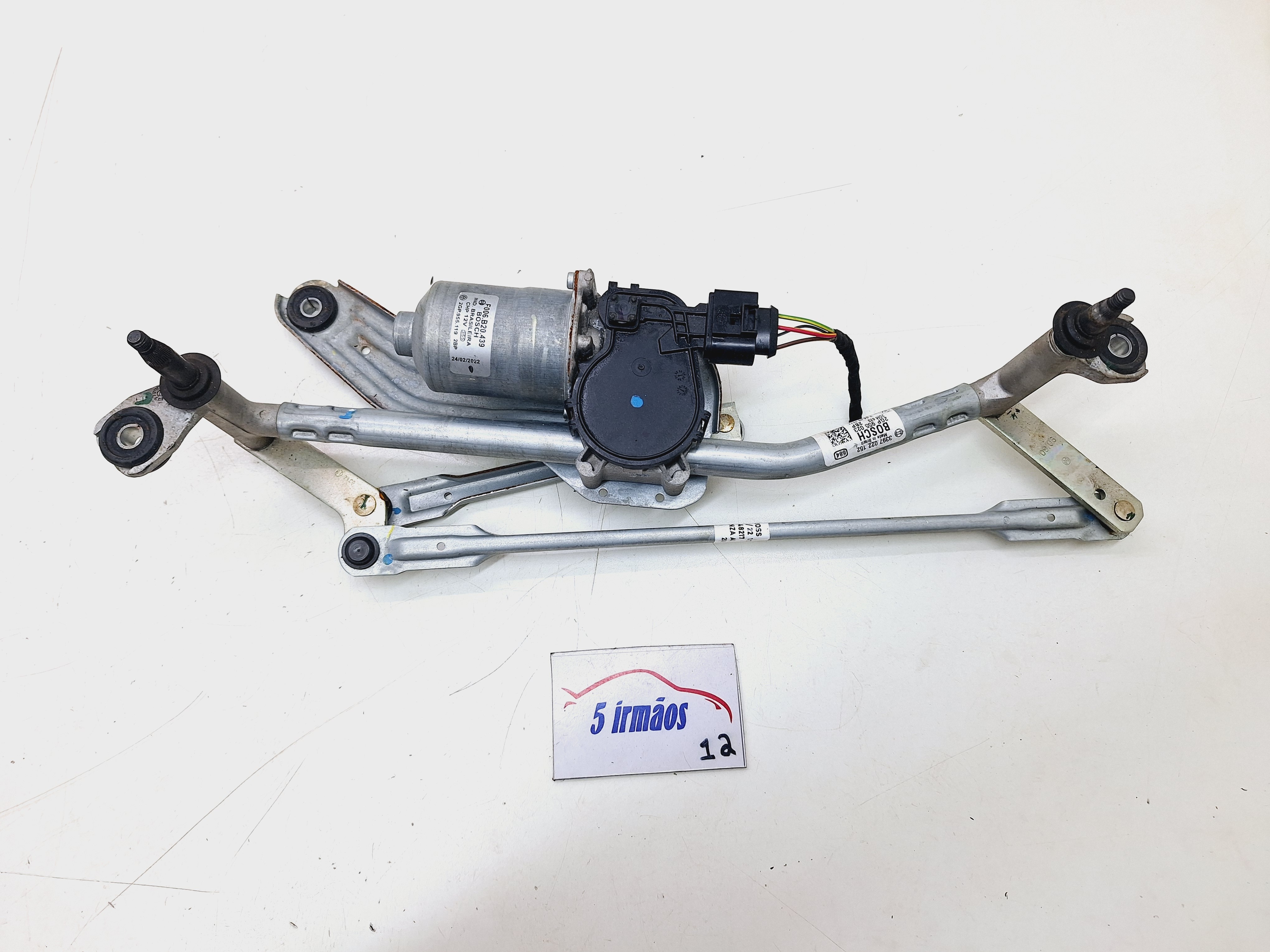 Motor Limpador Parabrisa Vw Tcross Tsi 1.0 2022 N2gp955023